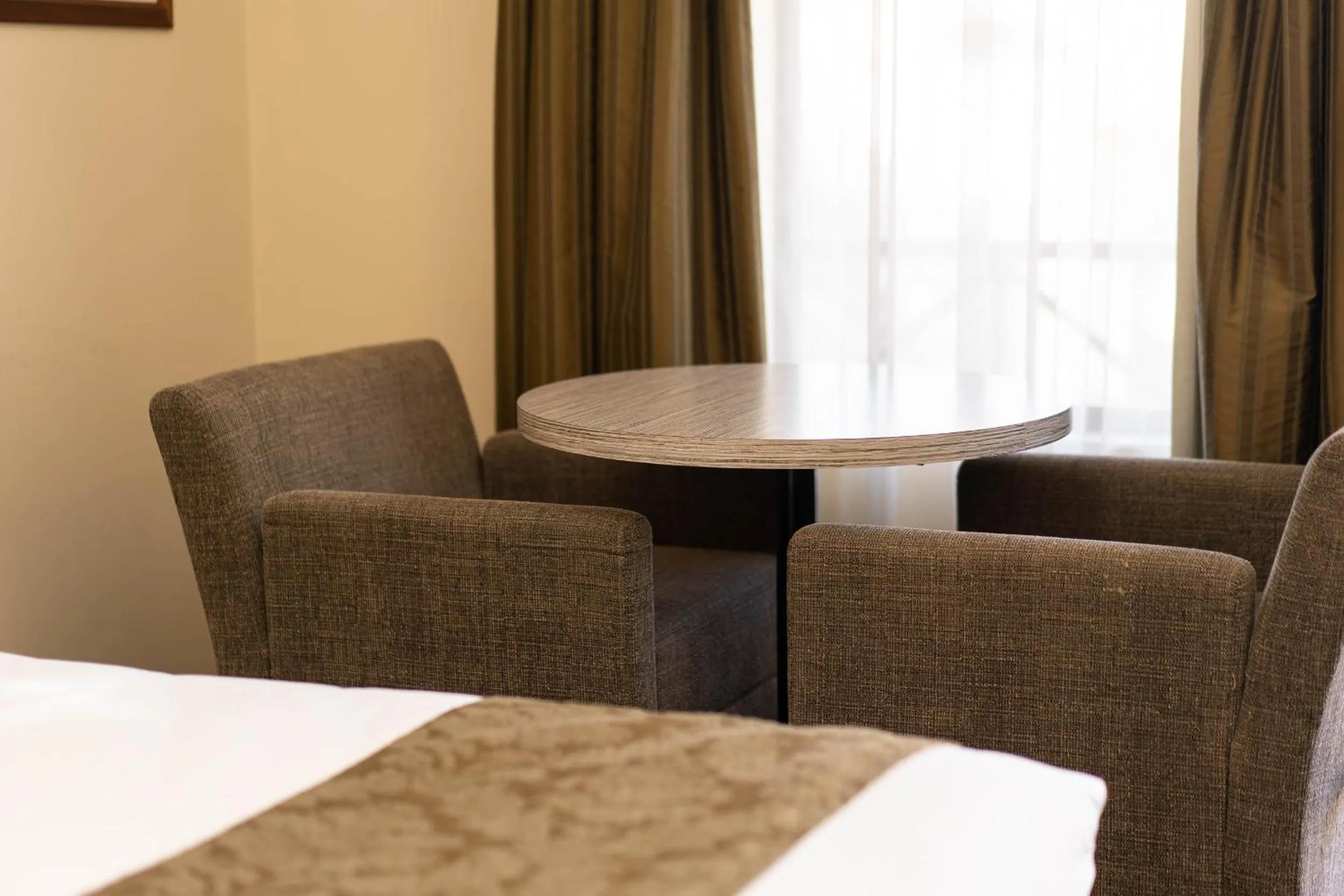 Seating area in Prince of Wales Hotel