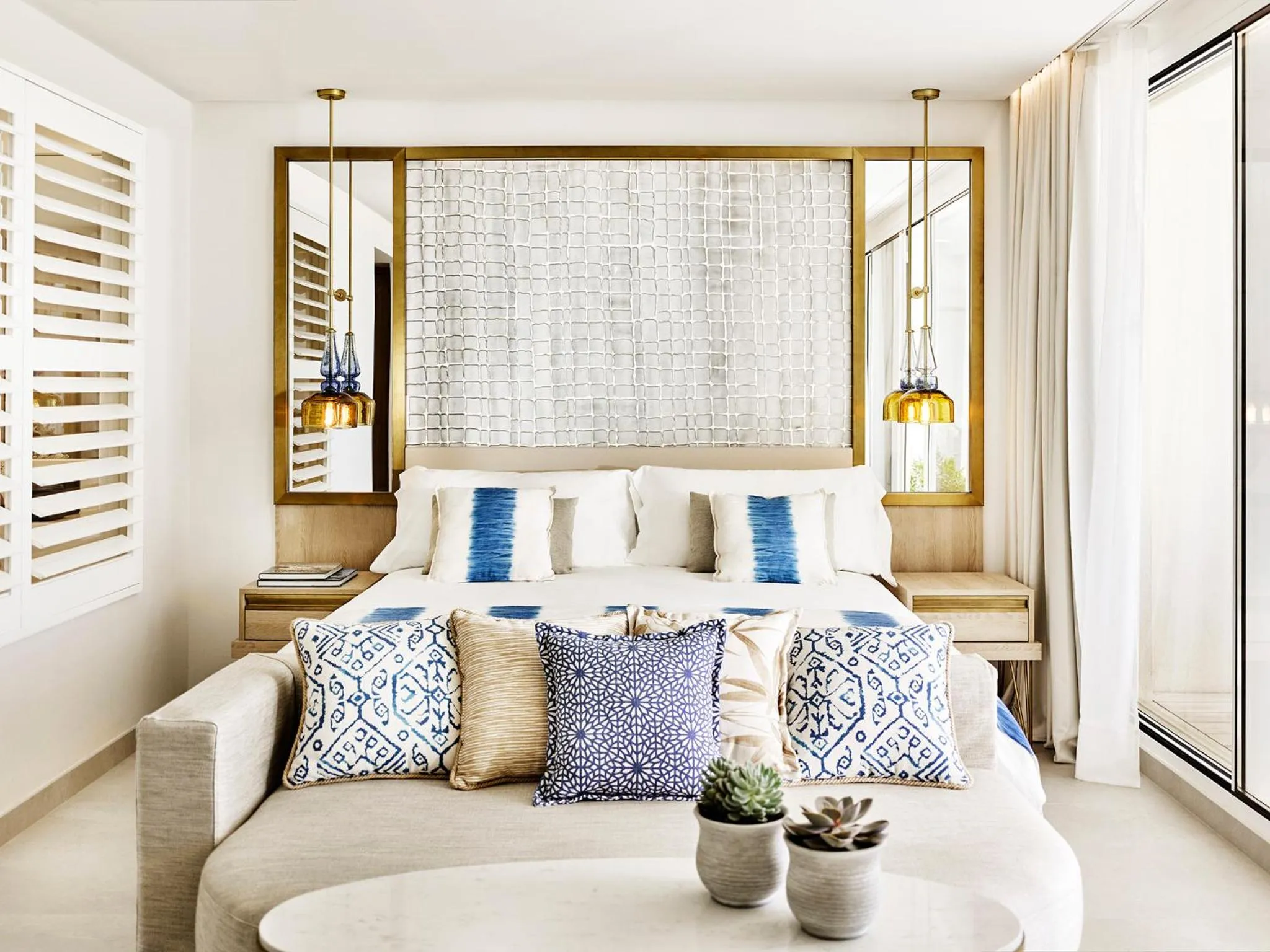 Living room in Nobu Hotel Ibiza Bay