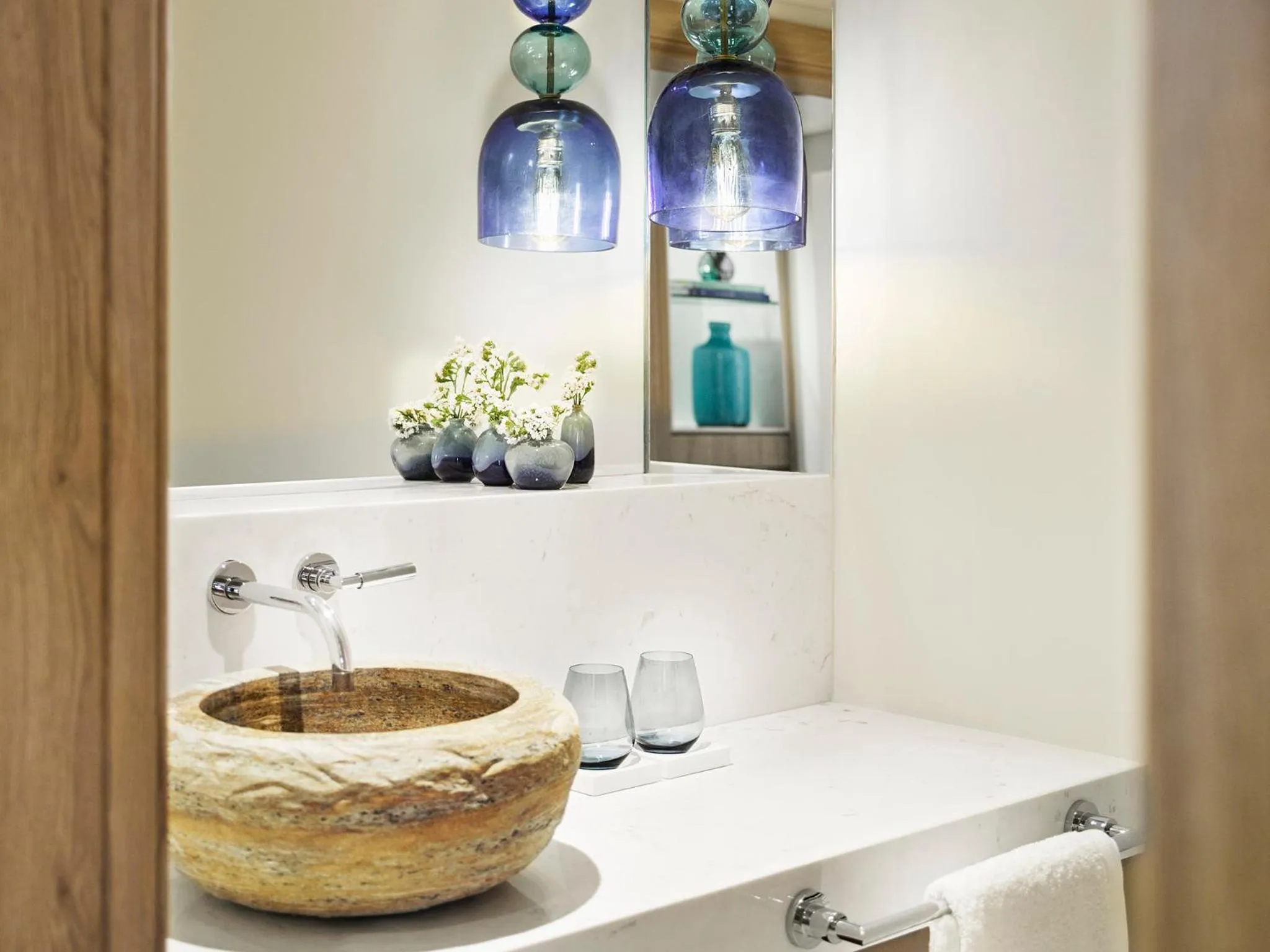 Shower in Nobu Hotel Ibiza Bay