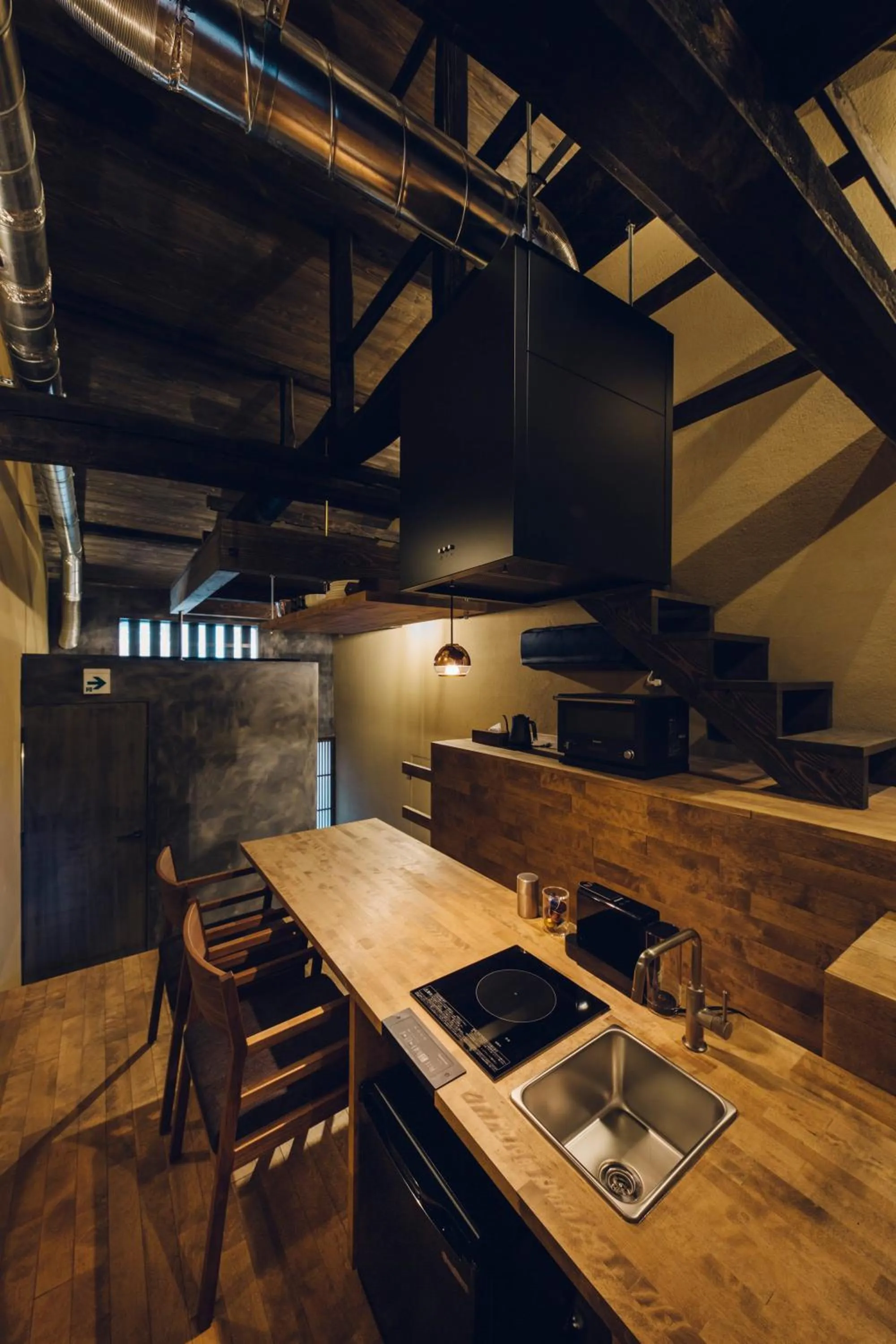 Kitchen or kitchenette in Noboru House Kyoto