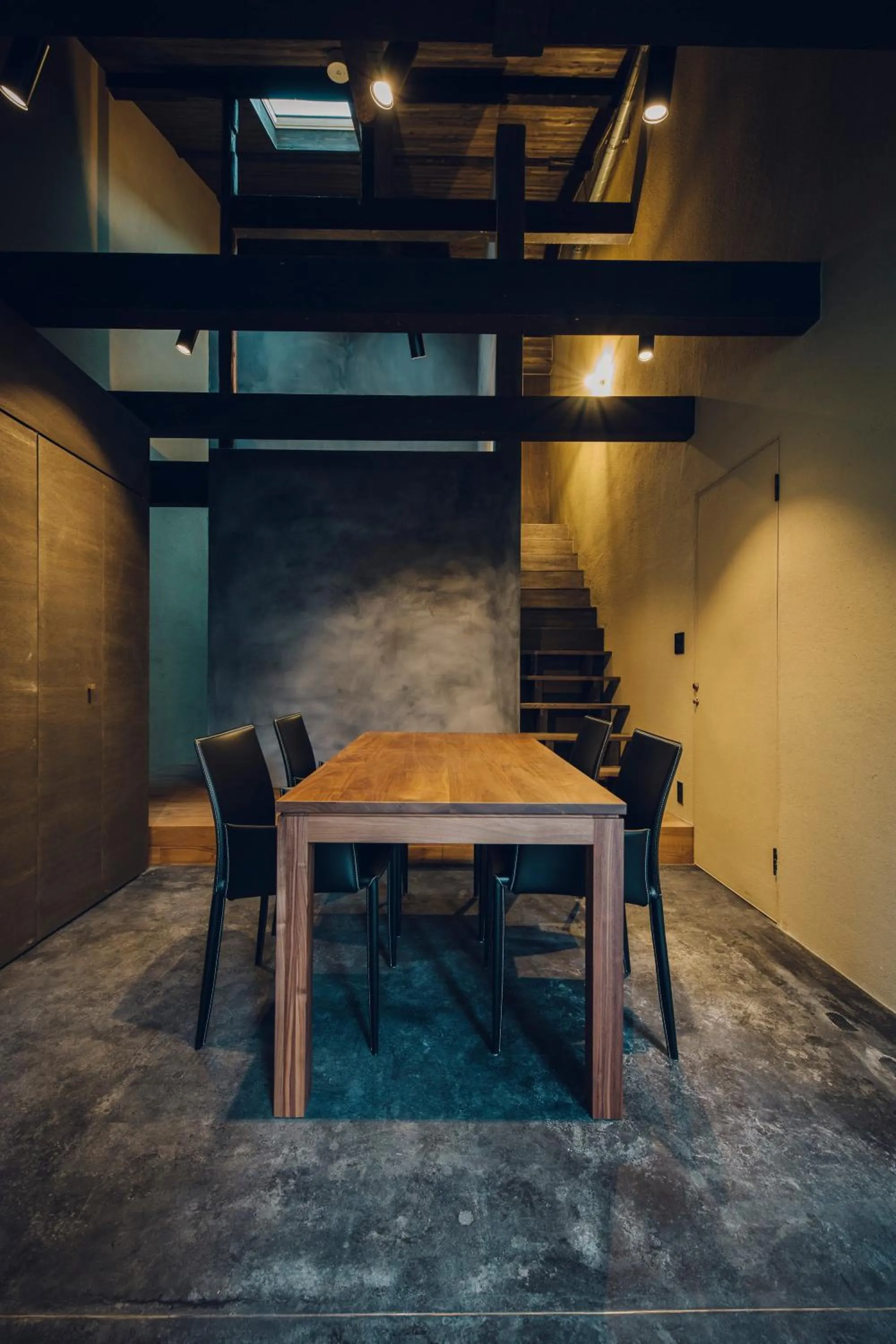 Living room in Meguru House Kyoto