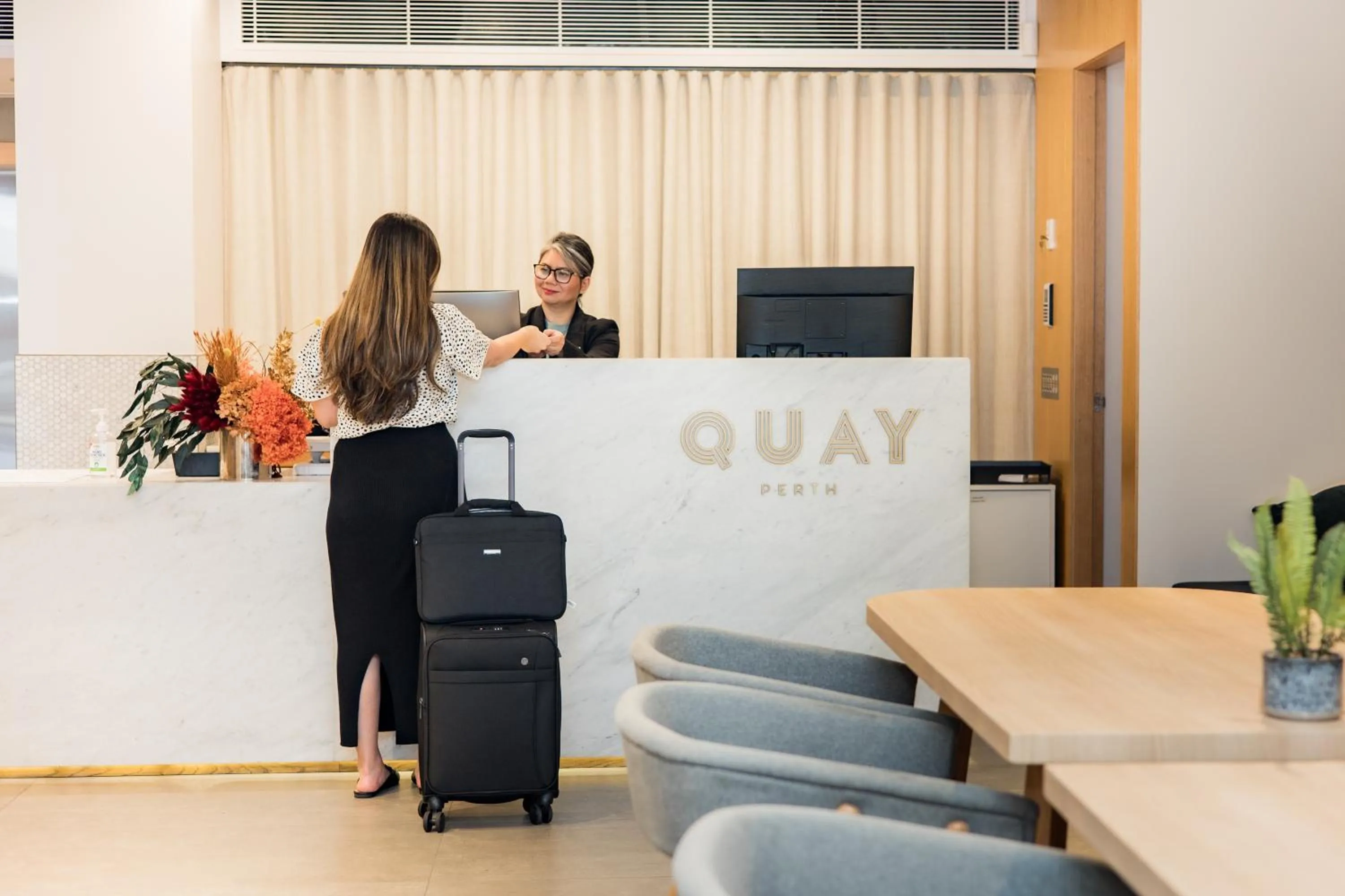 Lobby or reception in Quay Perth