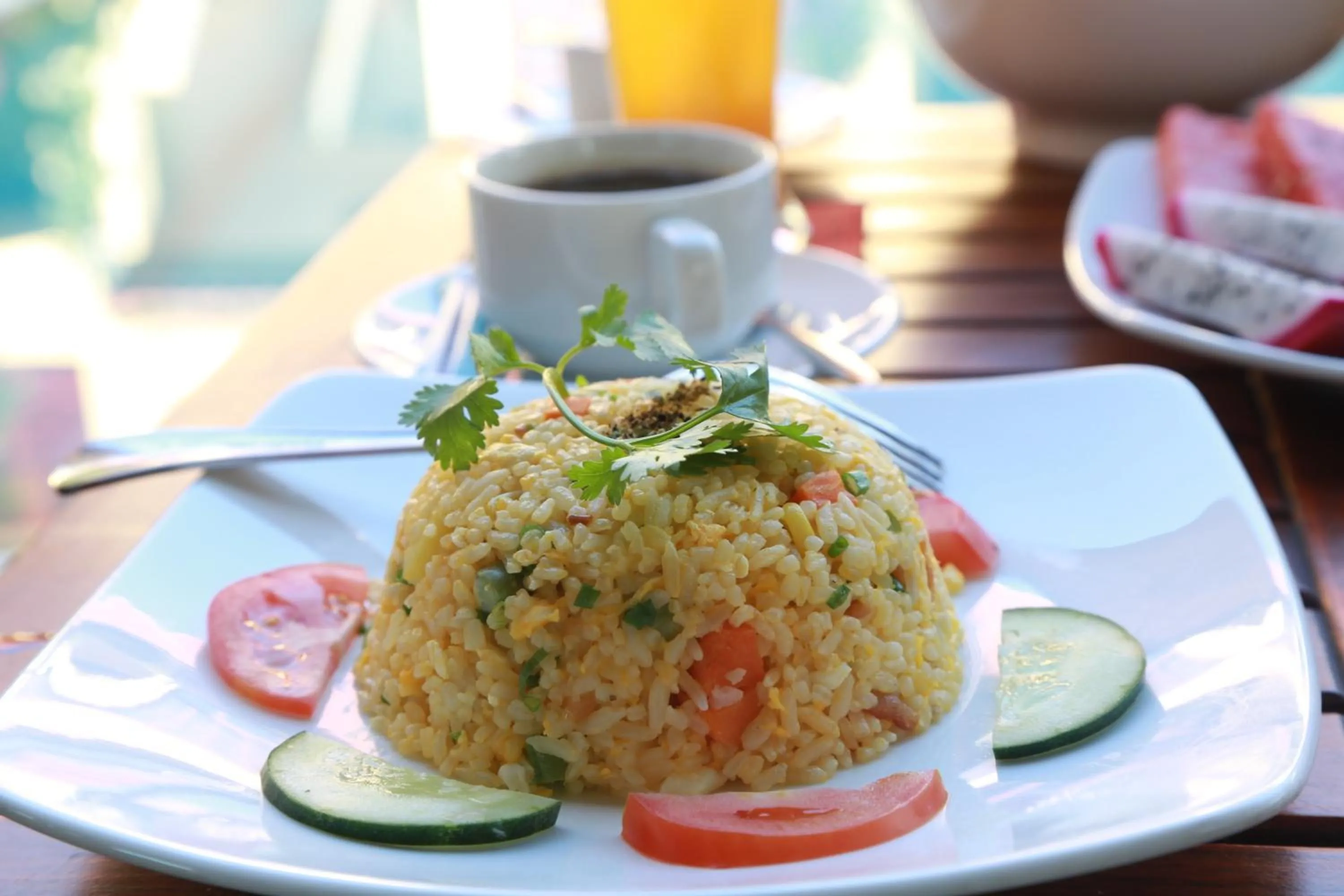 Food and drinks in The Earth Villa