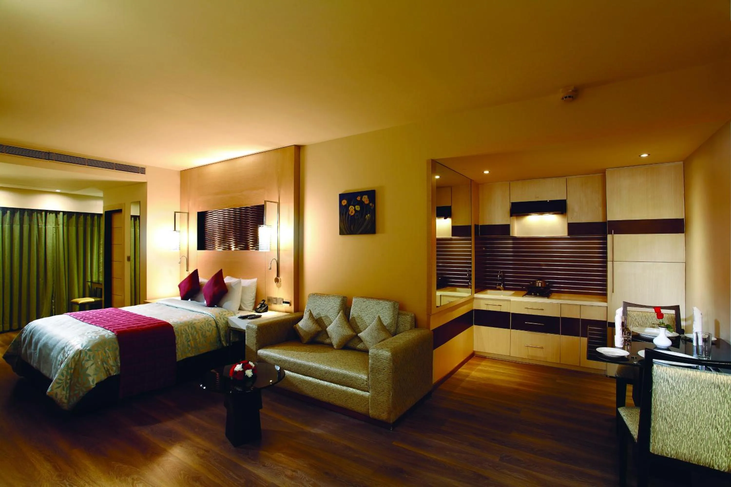 Bedroom in Halcyon Hotel Residences Koramangala - Bangalore