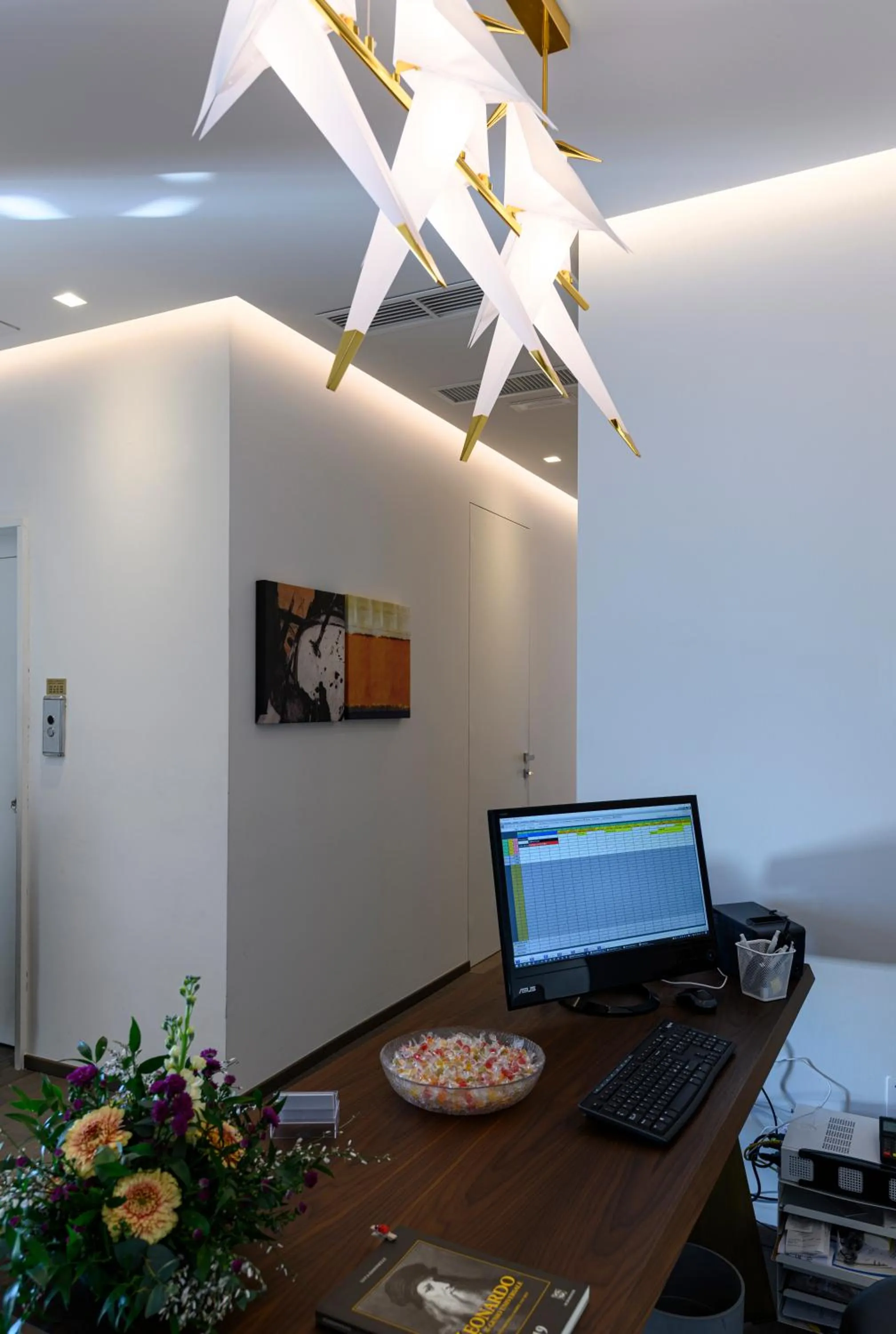 Lobby or reception in B&B The Attico