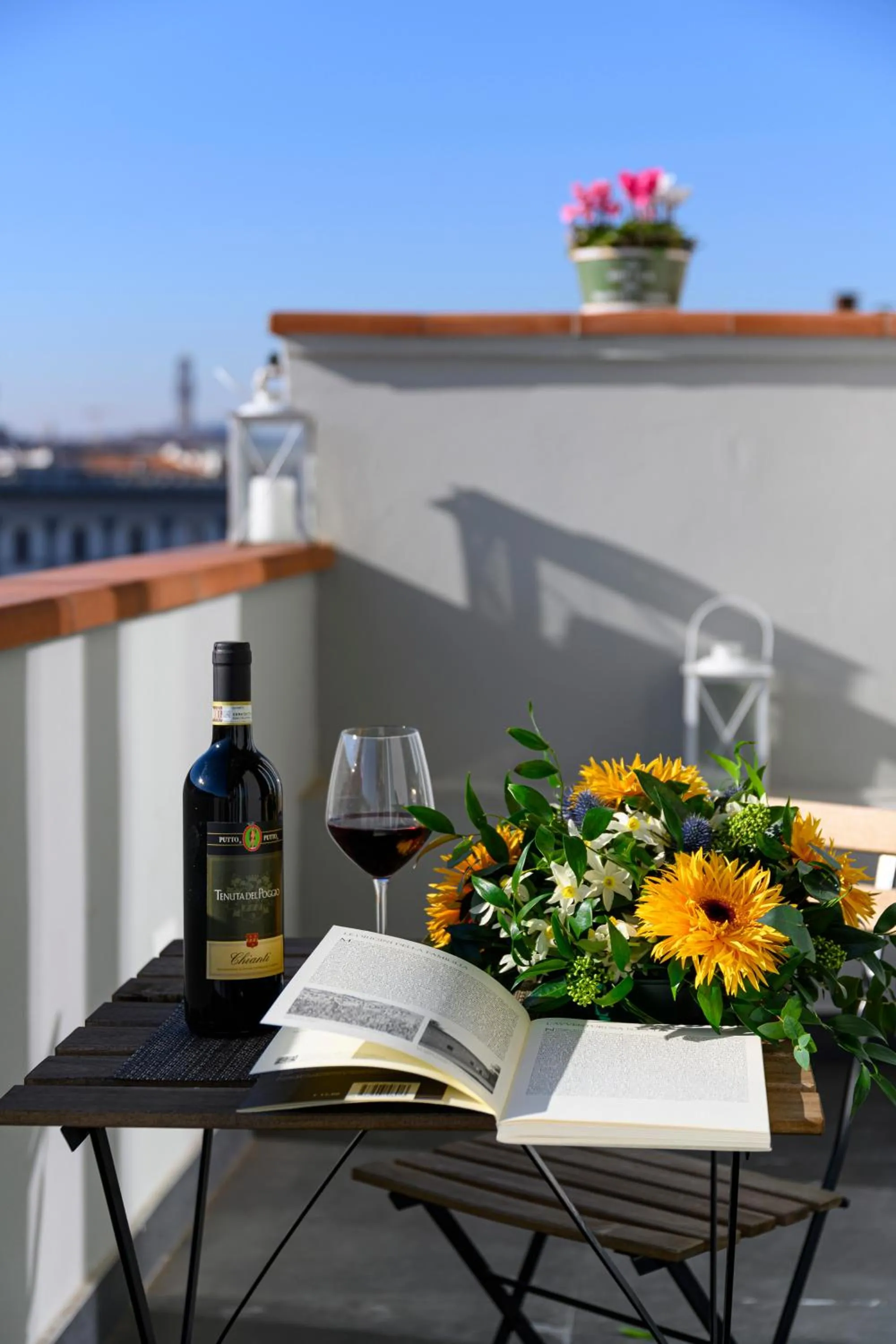 Balcony/Terrace in B&B The Attico