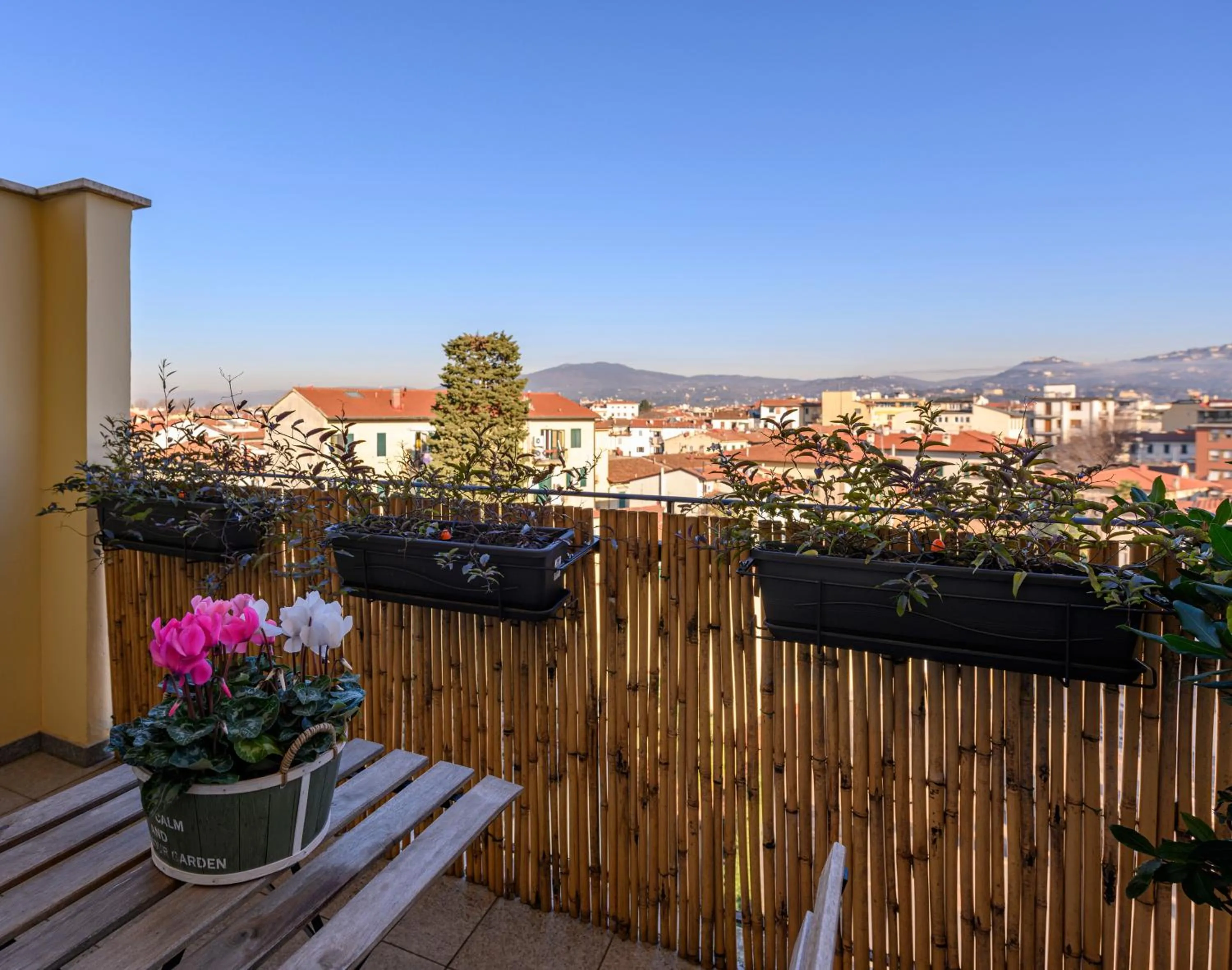 Balcony/Terrace in B&B The Attico