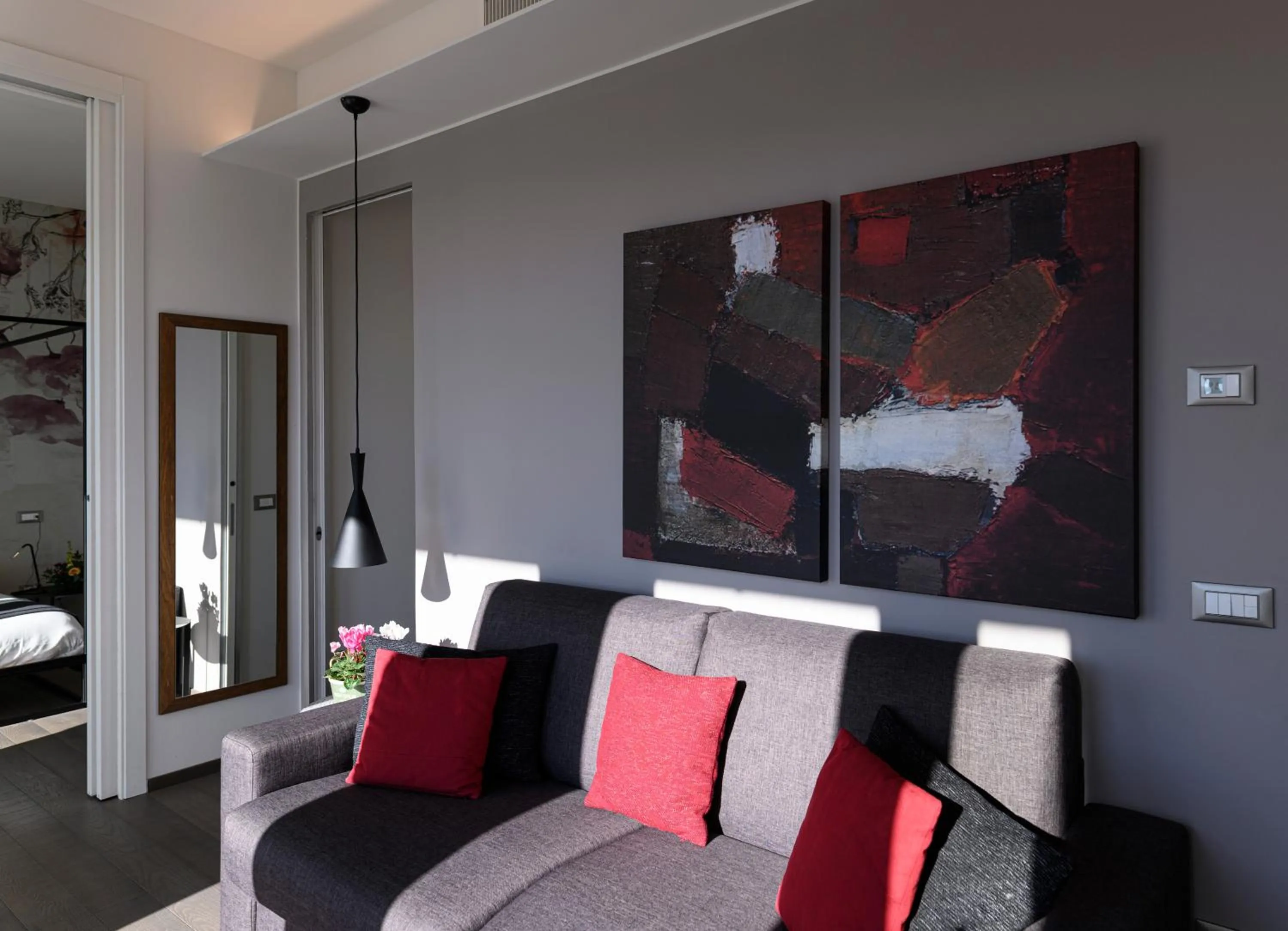 Decorative detail in B&B The Attico