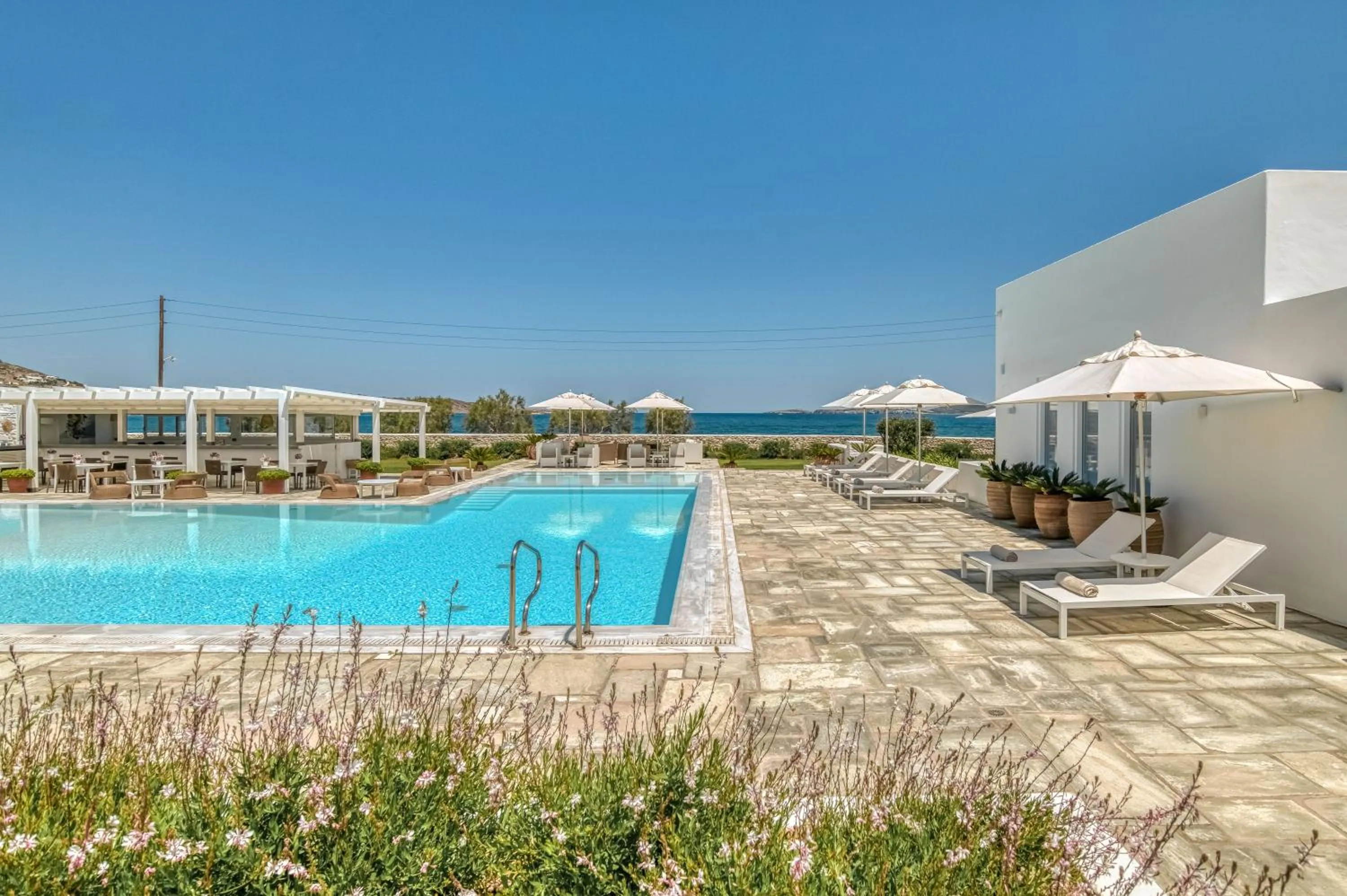 Pool view in Villa Bellonia