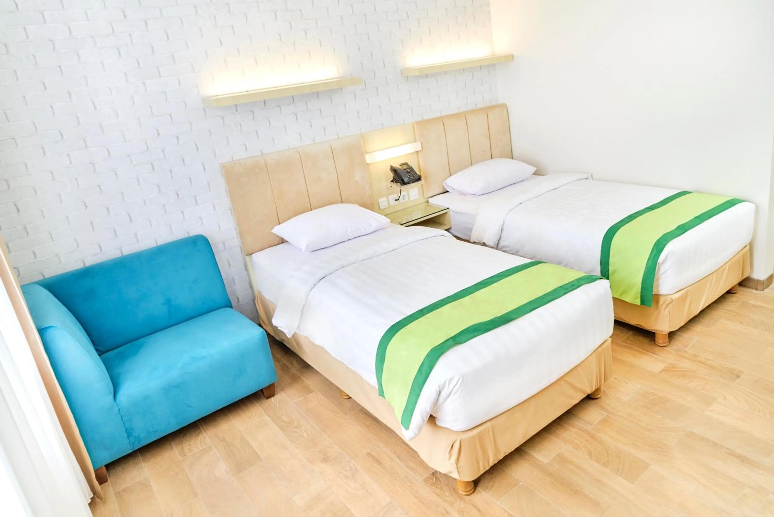 Bed in Hotel Wisata Niaga Campus