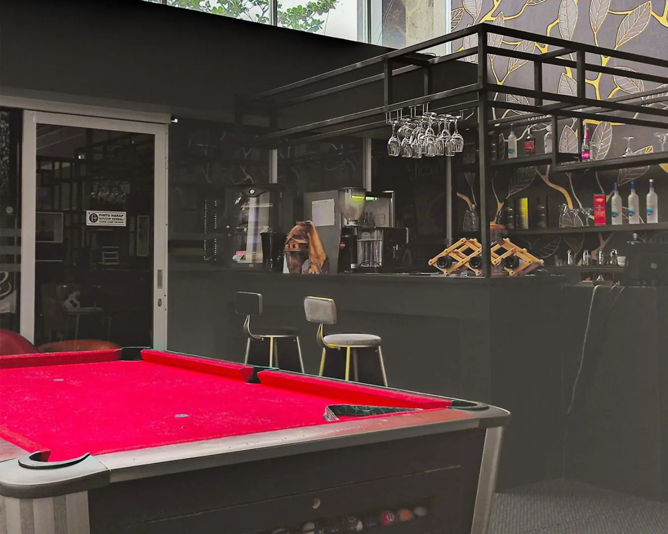 Billiard in Hotel Dafam Pekanbaru