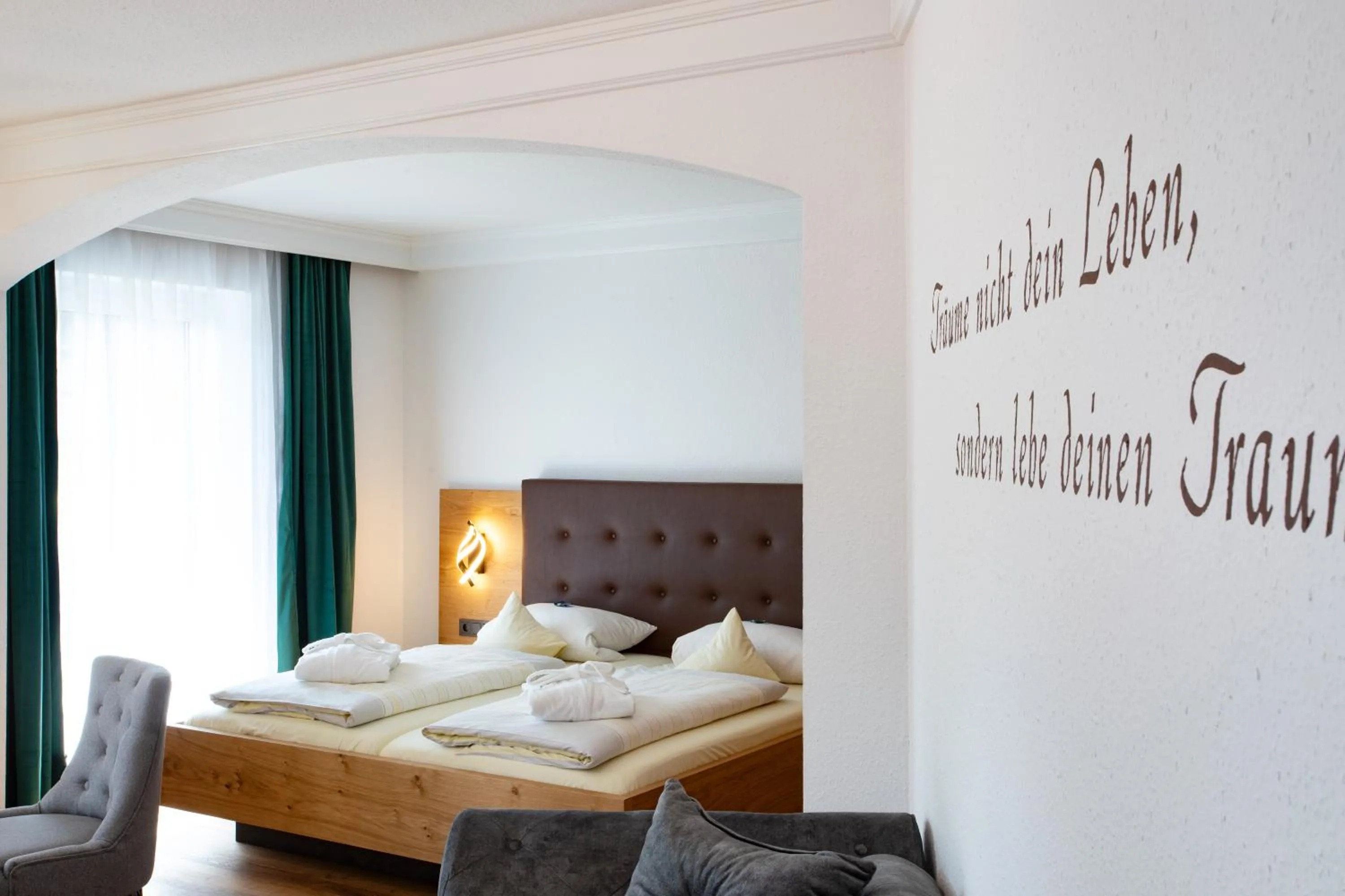 Bed in Gräfliches Hotel Alte Post