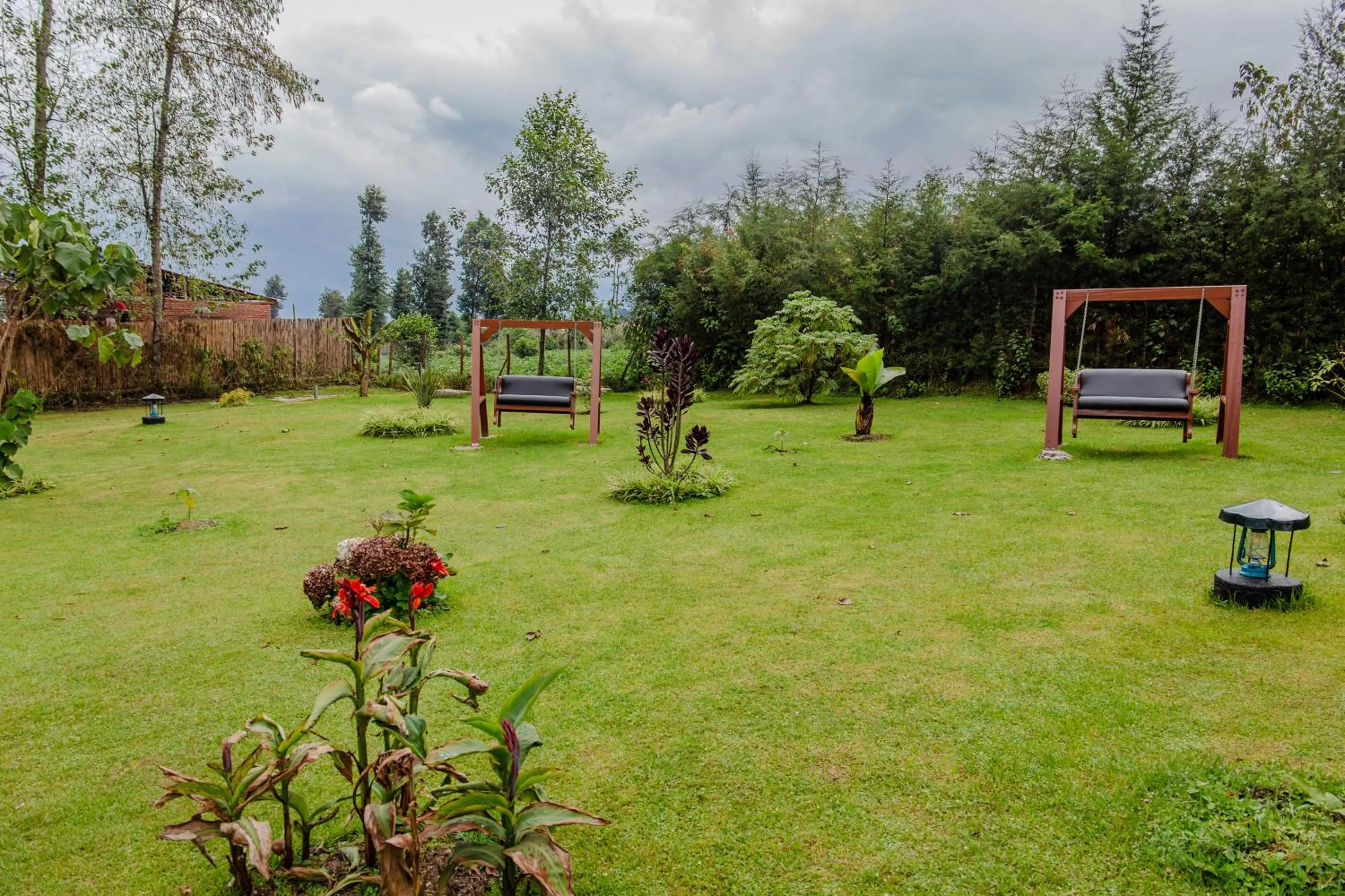 Children play ground in Ingagi Park View Lodge
