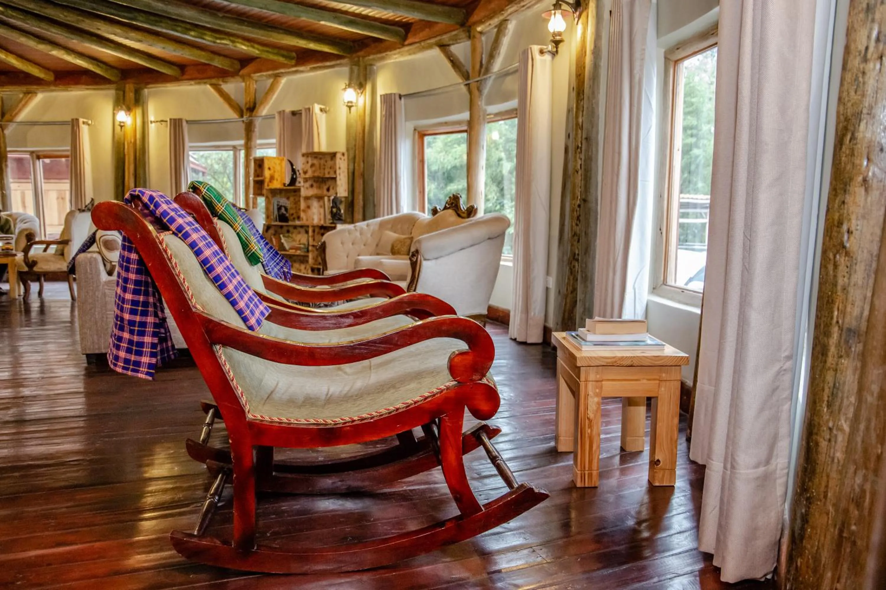 Decorative detail in Ingagi Park View Lodge