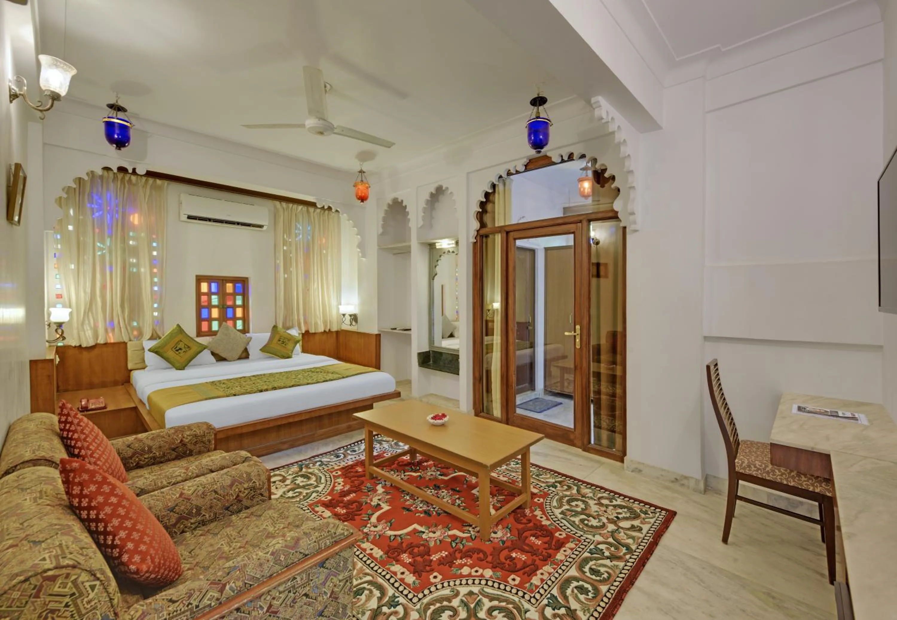 Photo of the whole room in Hotel Raj Palace Udaipur