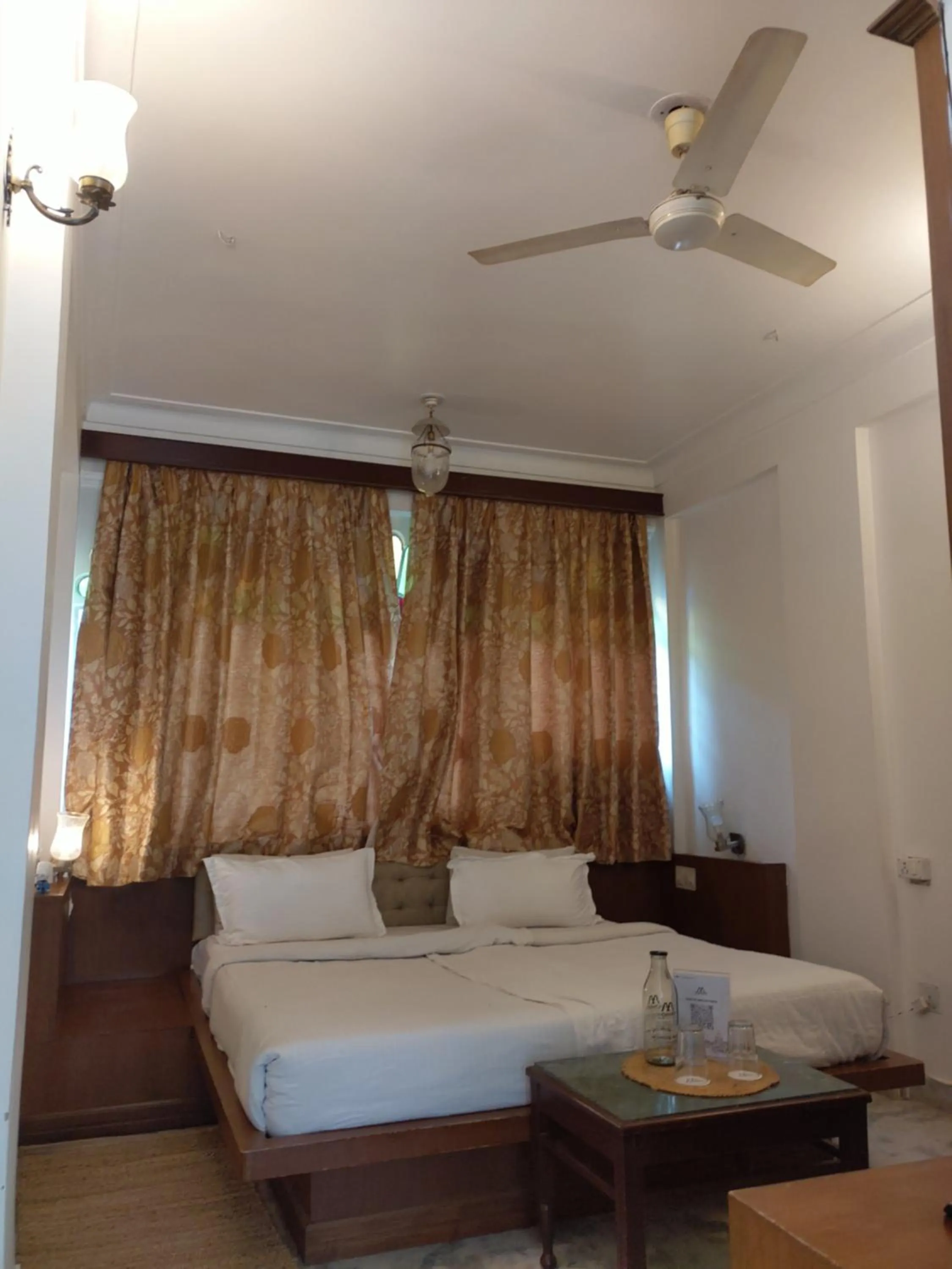 Bed in Hotel Raj Palace Udaipur