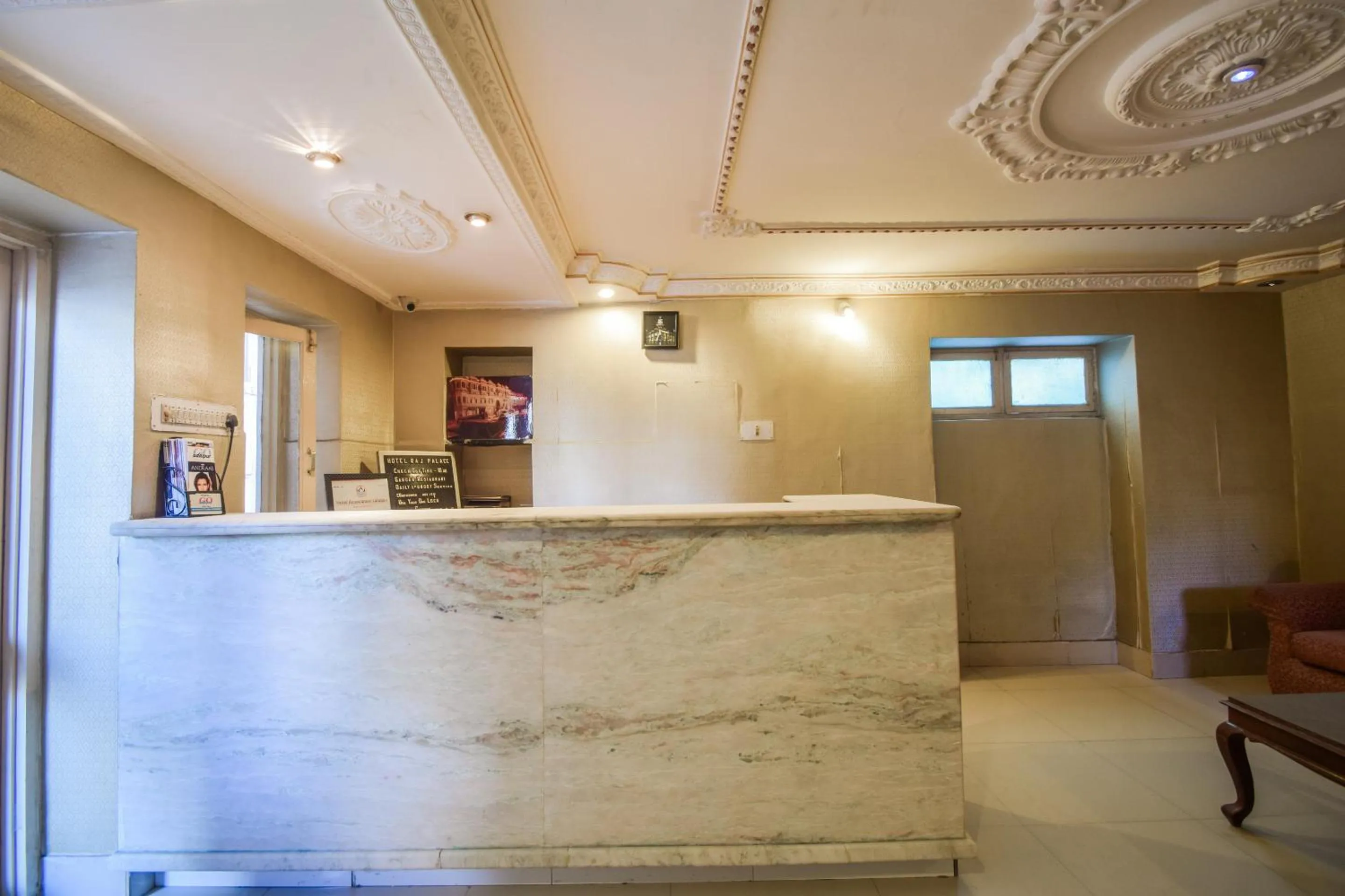 Lobby or reception in Hotel Raj Palace Udaipur