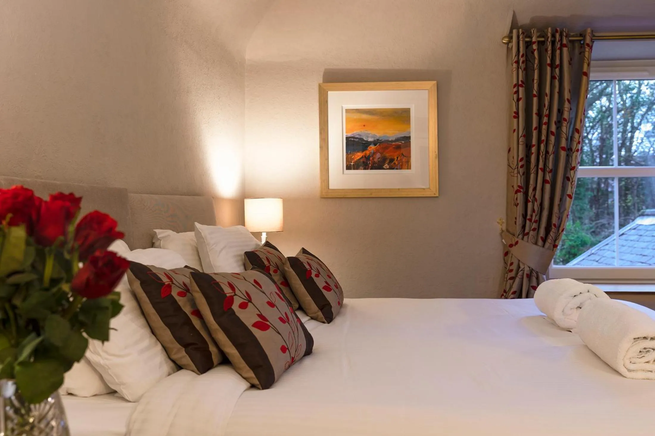 Bed in Loch Leven Hotel & Distillery