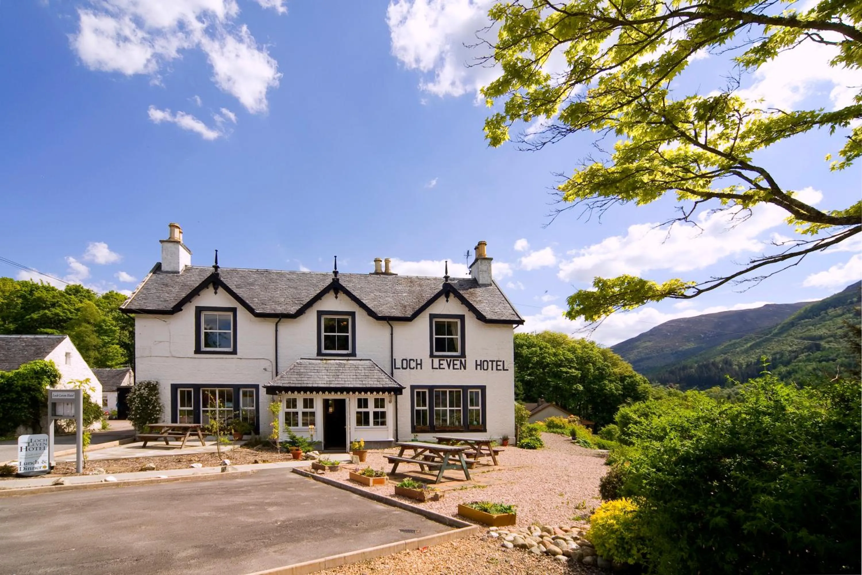 Property building in Loch Leven Hotel & Distillery