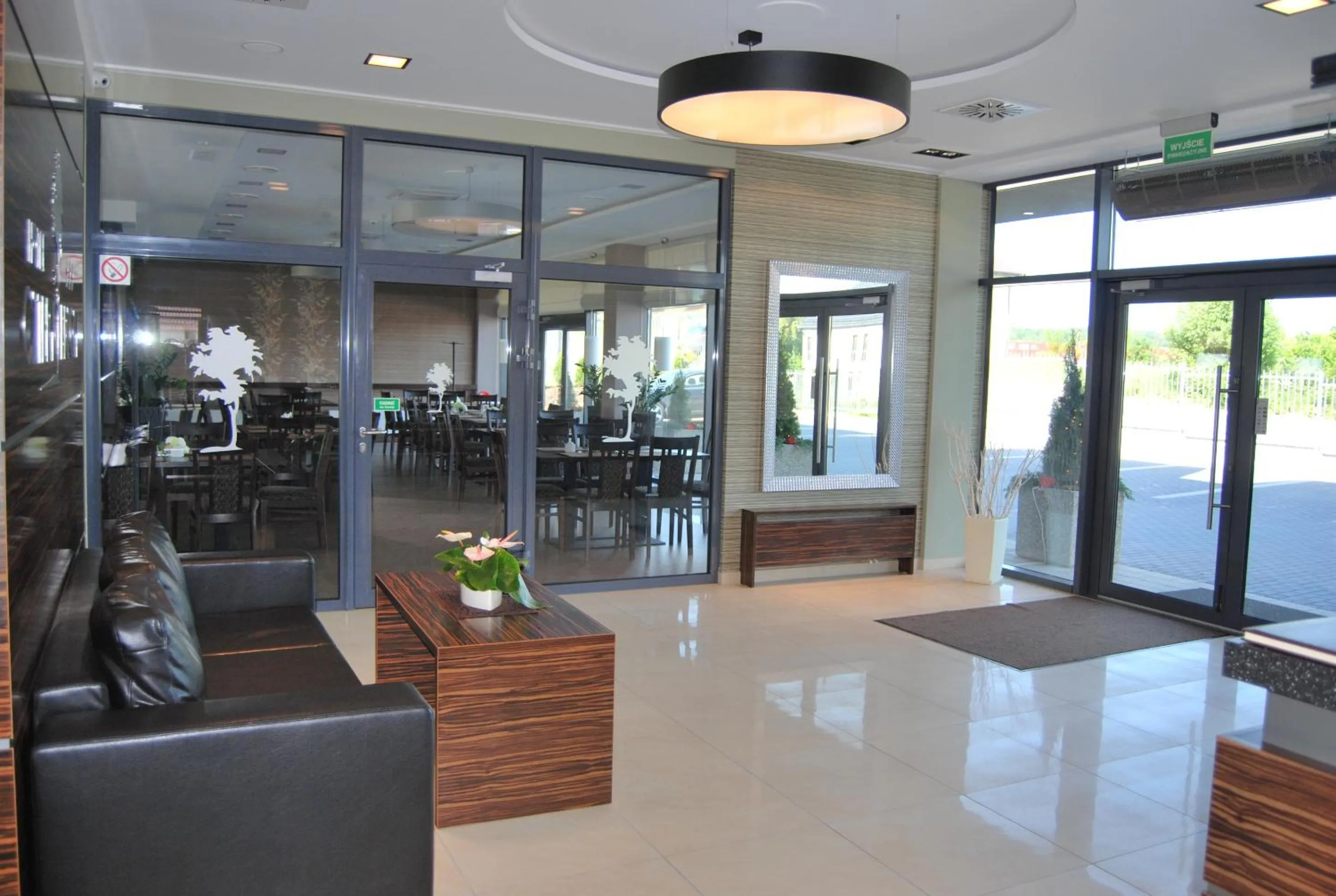 Lobby or reception in Hotel Cztery Brzozy Gdańsk Kowale