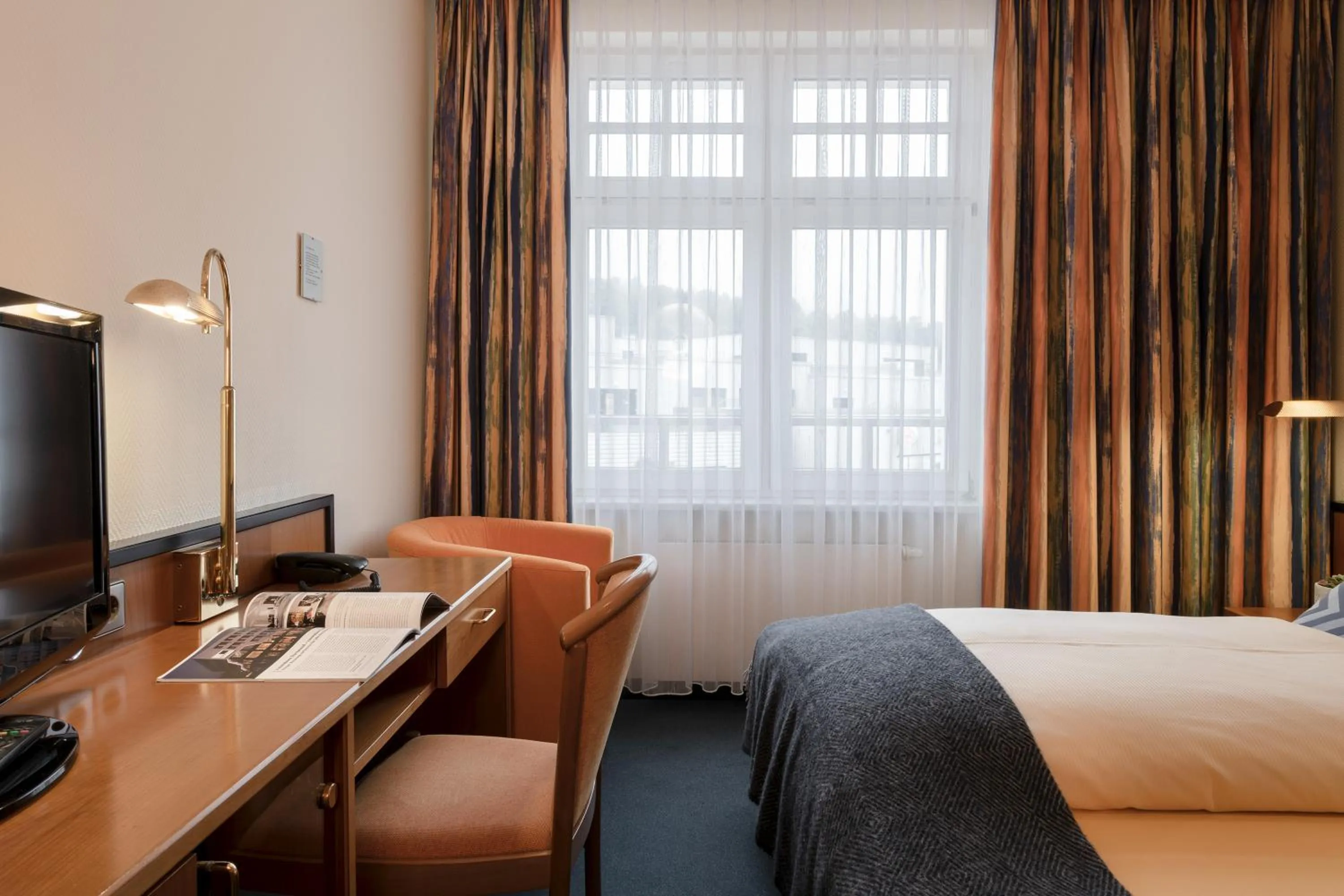 Photo of the whole room, Bed in Hotel Neustädter Hof