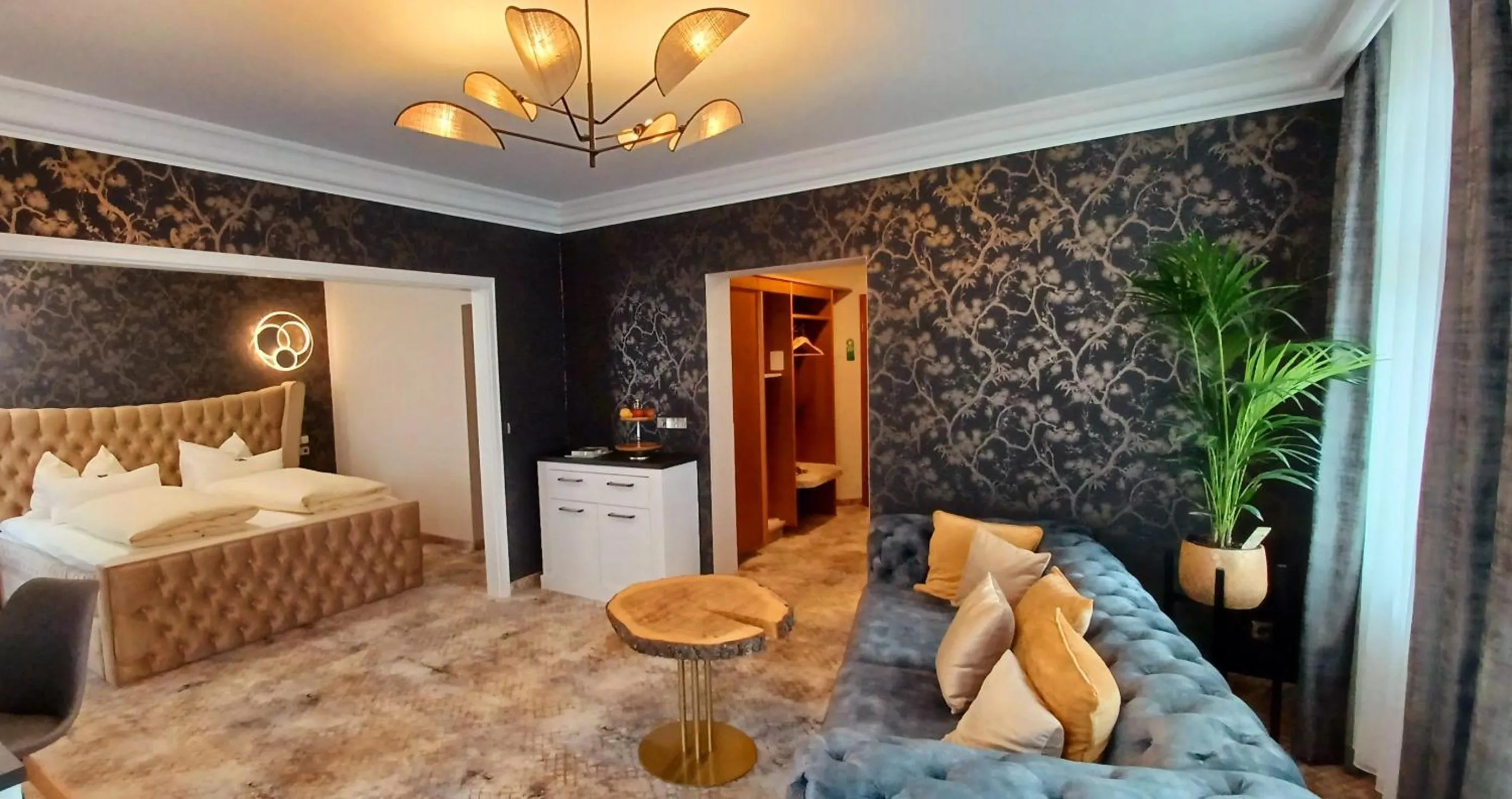 Bed in Hotel Neustädter Hof