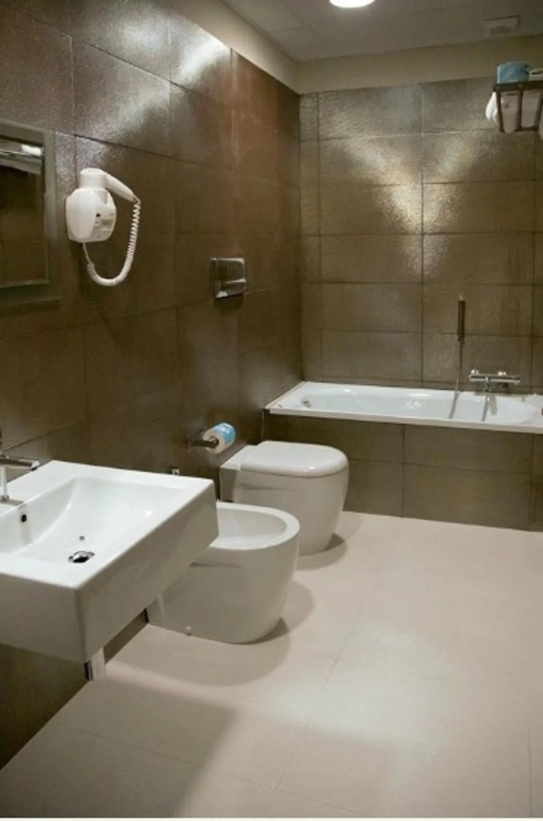 Bathroom in Hotel Novelli