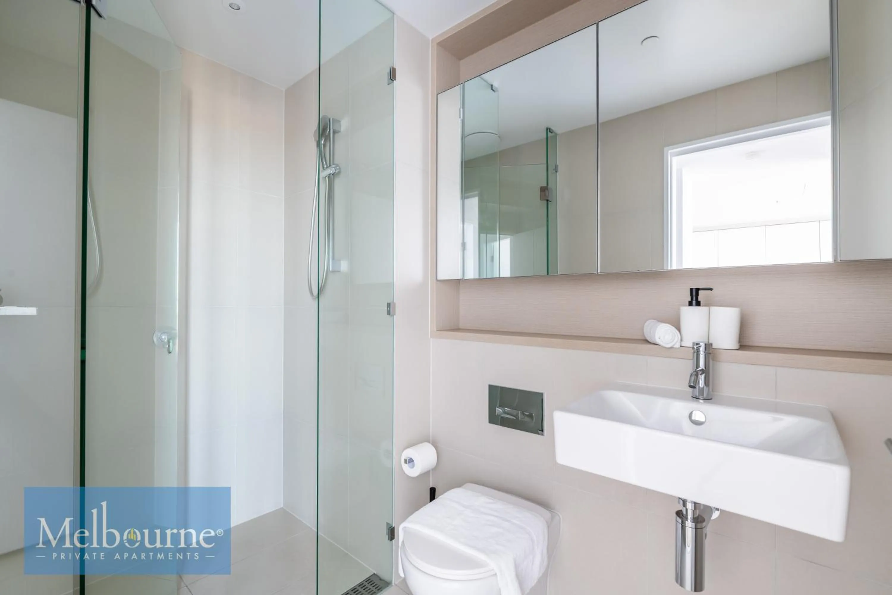 Bathroom in Melbourne Private Apartments - Collins Wharf Waterfront, Docklands