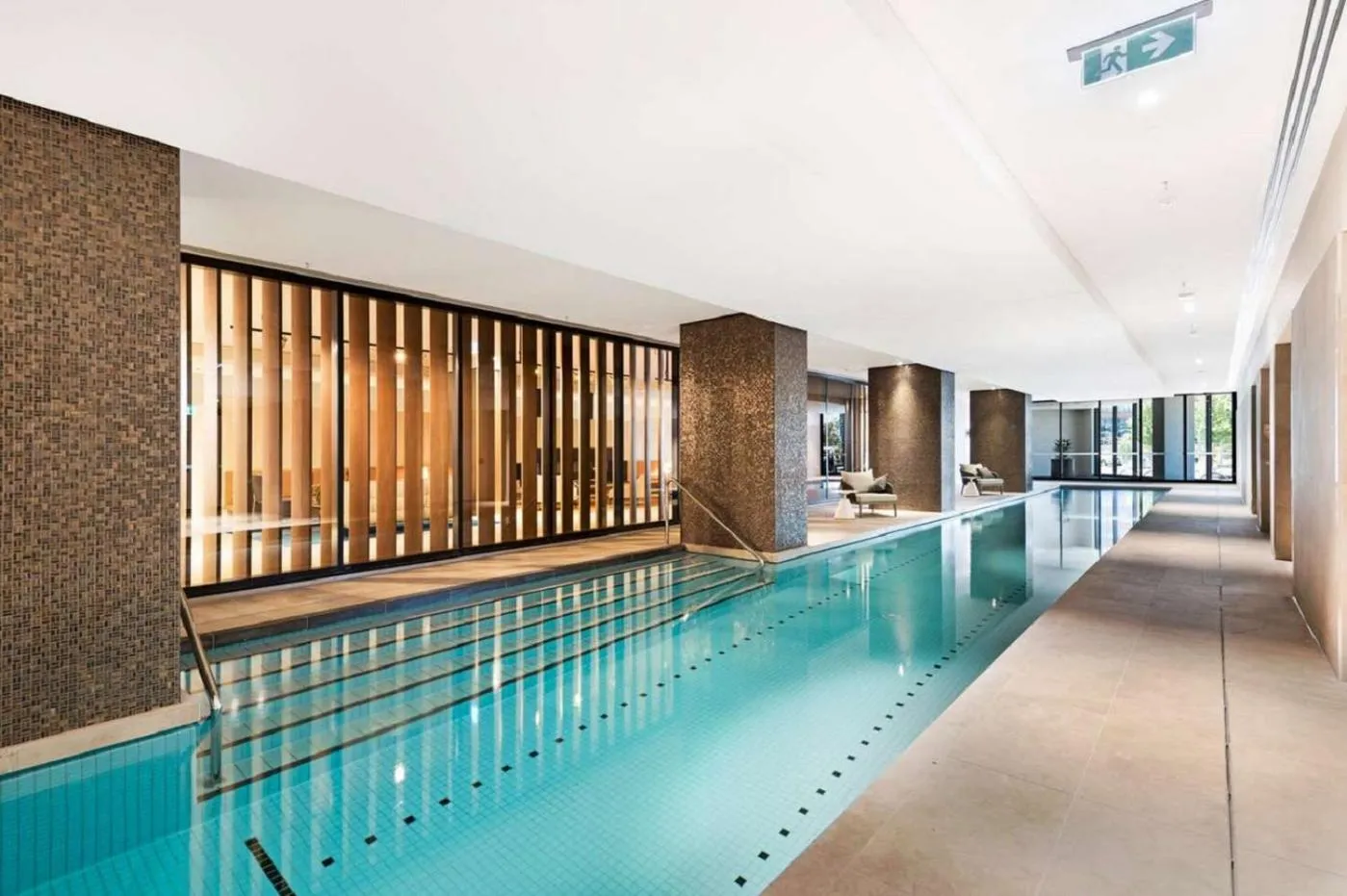 Swimming pool in Melbourne Private Apartments - Collins Wharf Waterfront, Docklands