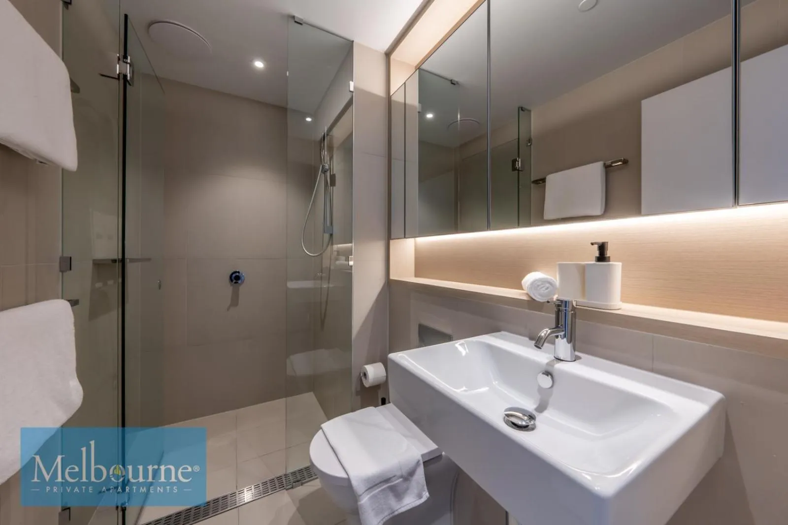 Bathroom in Melbourne Private Apartments - Collins Wharf Waterfront, Docklands