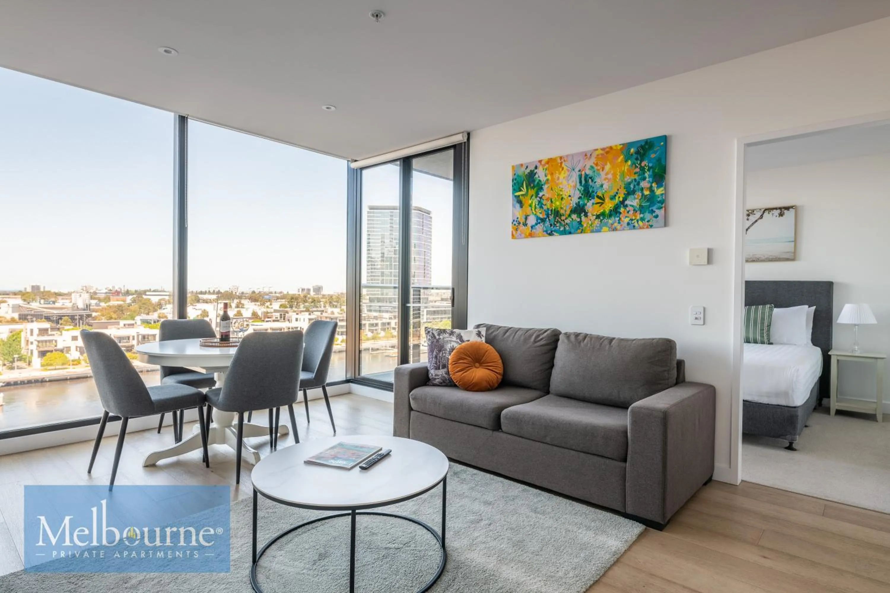 View (from property/room) in Melbourne Private Apartments - Collins Wharf Waterfront, Docklands