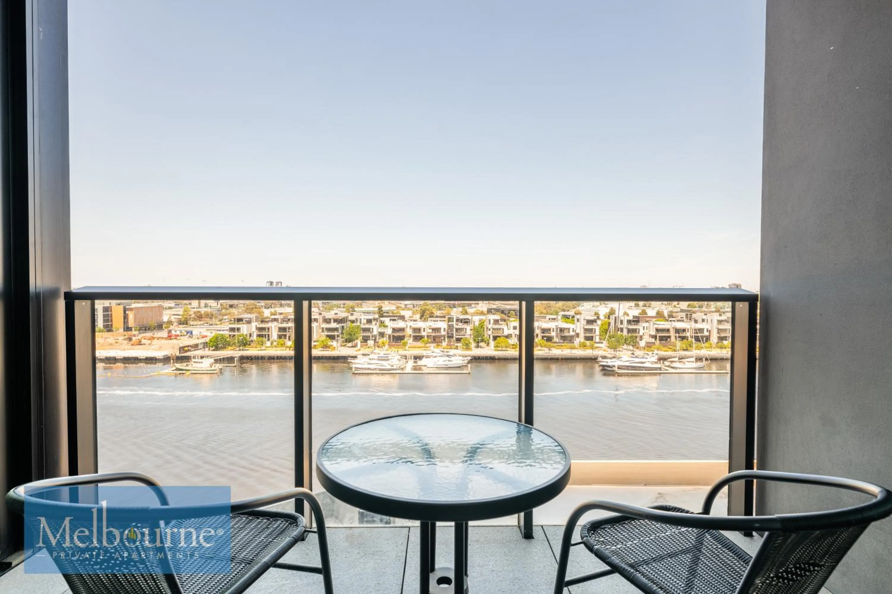 Balcony/Terrace in Melbourne Private Apartments - Collins Wharf Waterfront, Docklands