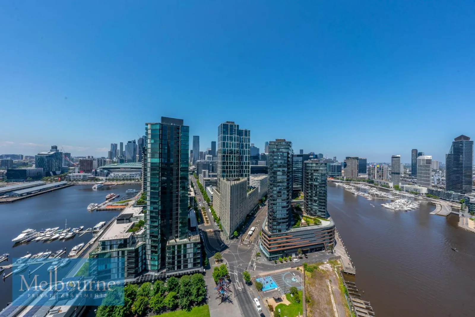View (from property/room) in Melbourne Private Apartments - Collins Wharf Waterfront, Docklands
