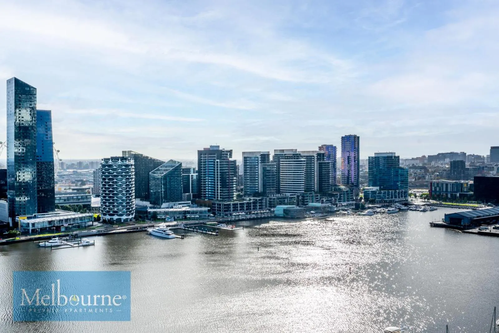 City view in Melbourne Private Apartments - Collins Wharf Waterfront, Docklands