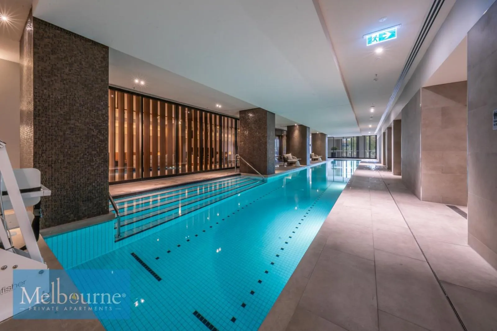 Swimming pool in Melbourne Private Apartments - Collins Wharf Waterfront, Docklands
