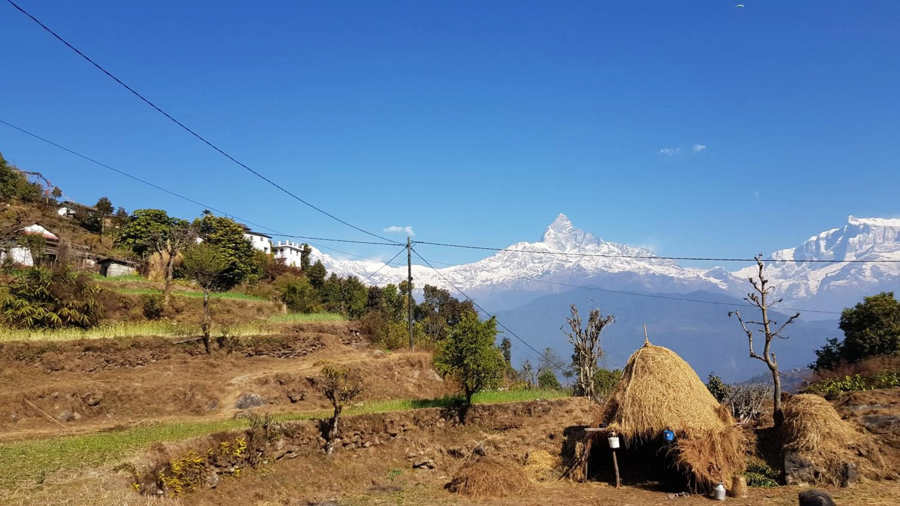 Natural landscape in ES Deurali Resort