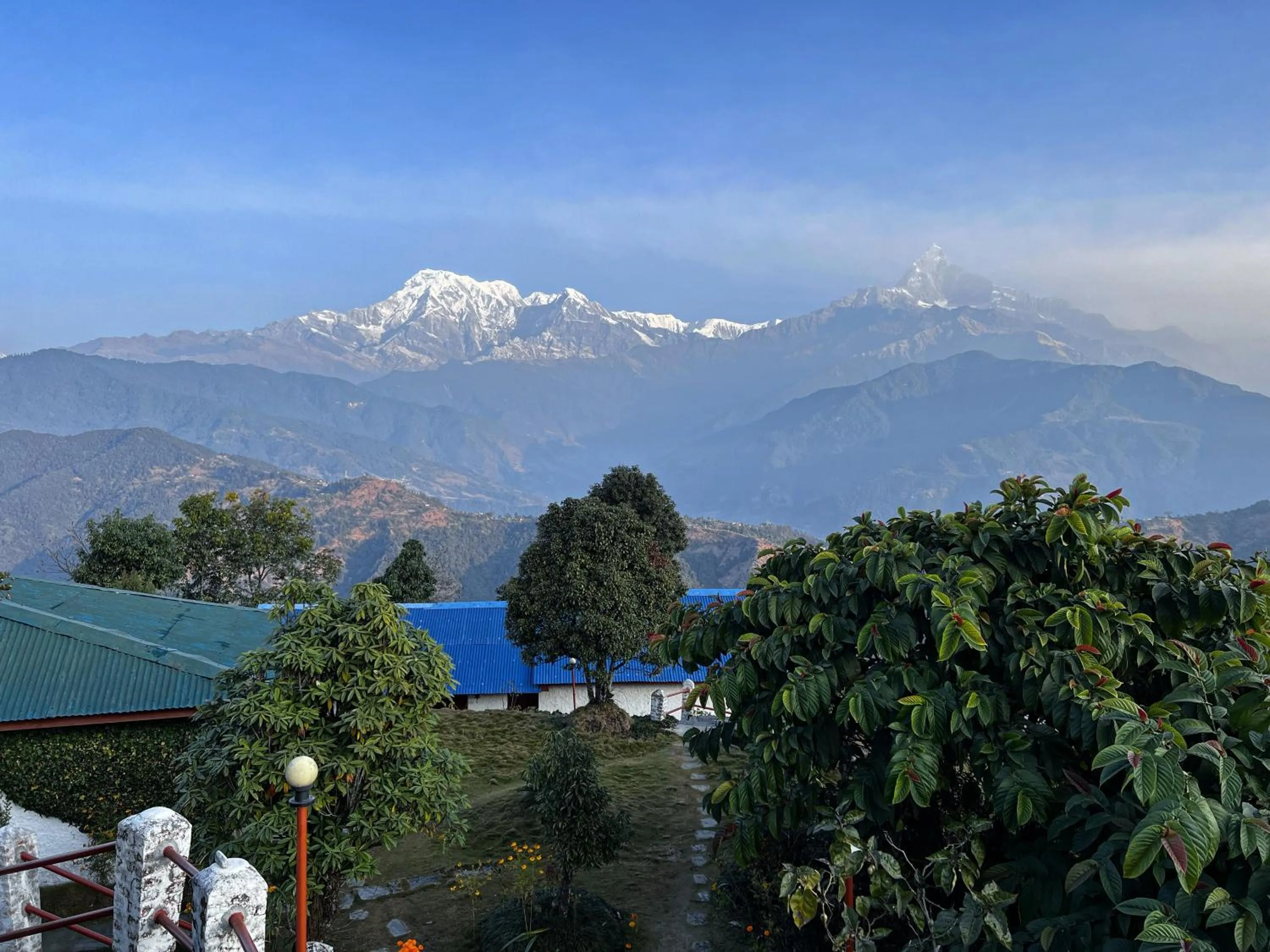Natural landscape in ES Deurali Resort