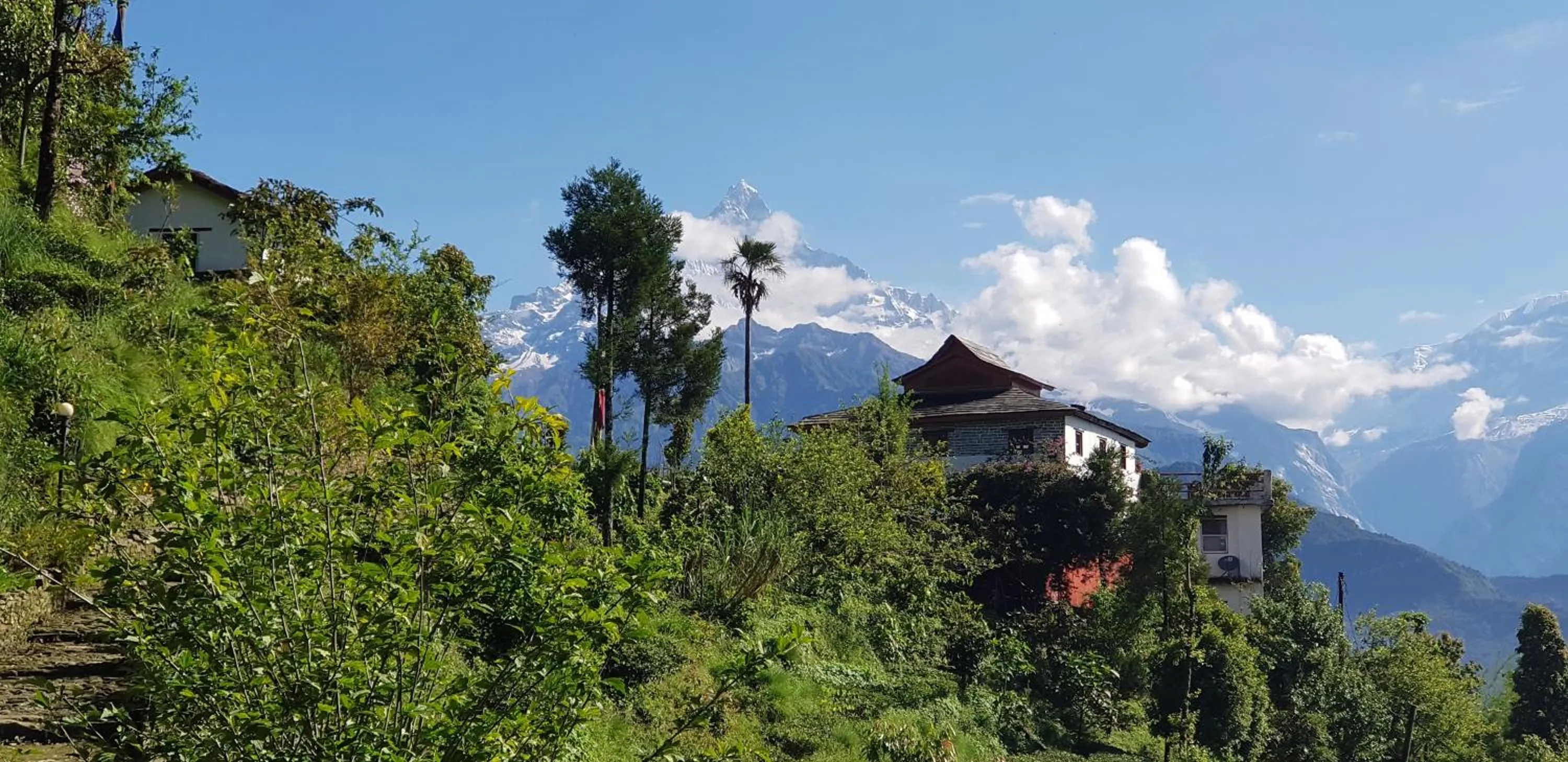 Natural landscape in ES Deurali Resort