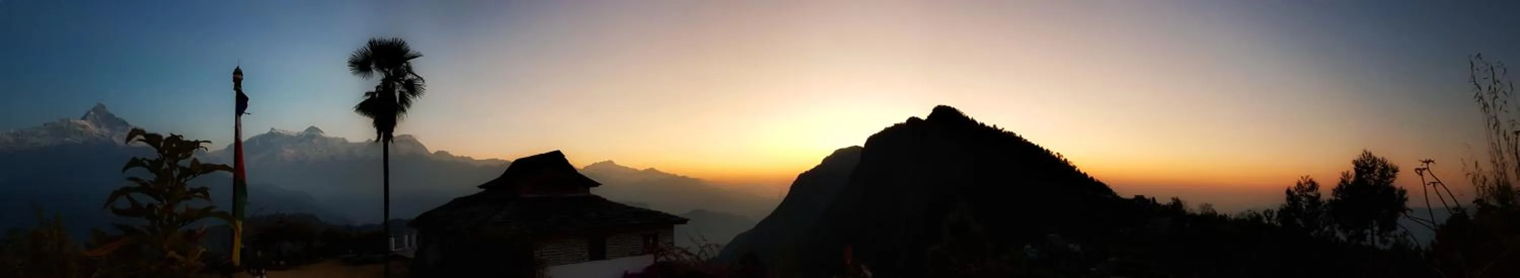 Natural landscape in ES Deurali Resort