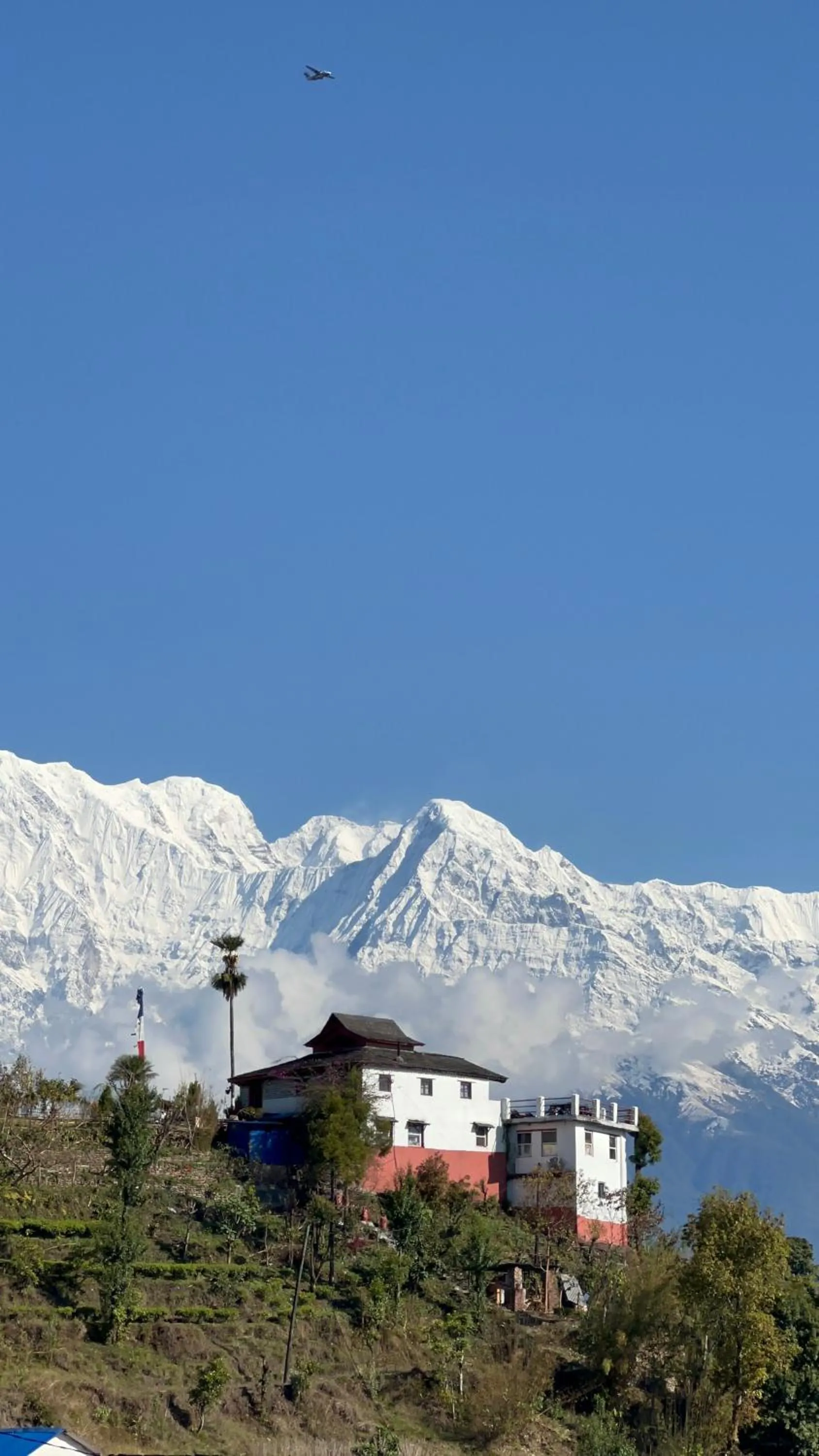 Natural landscape in ES Deurali Resort