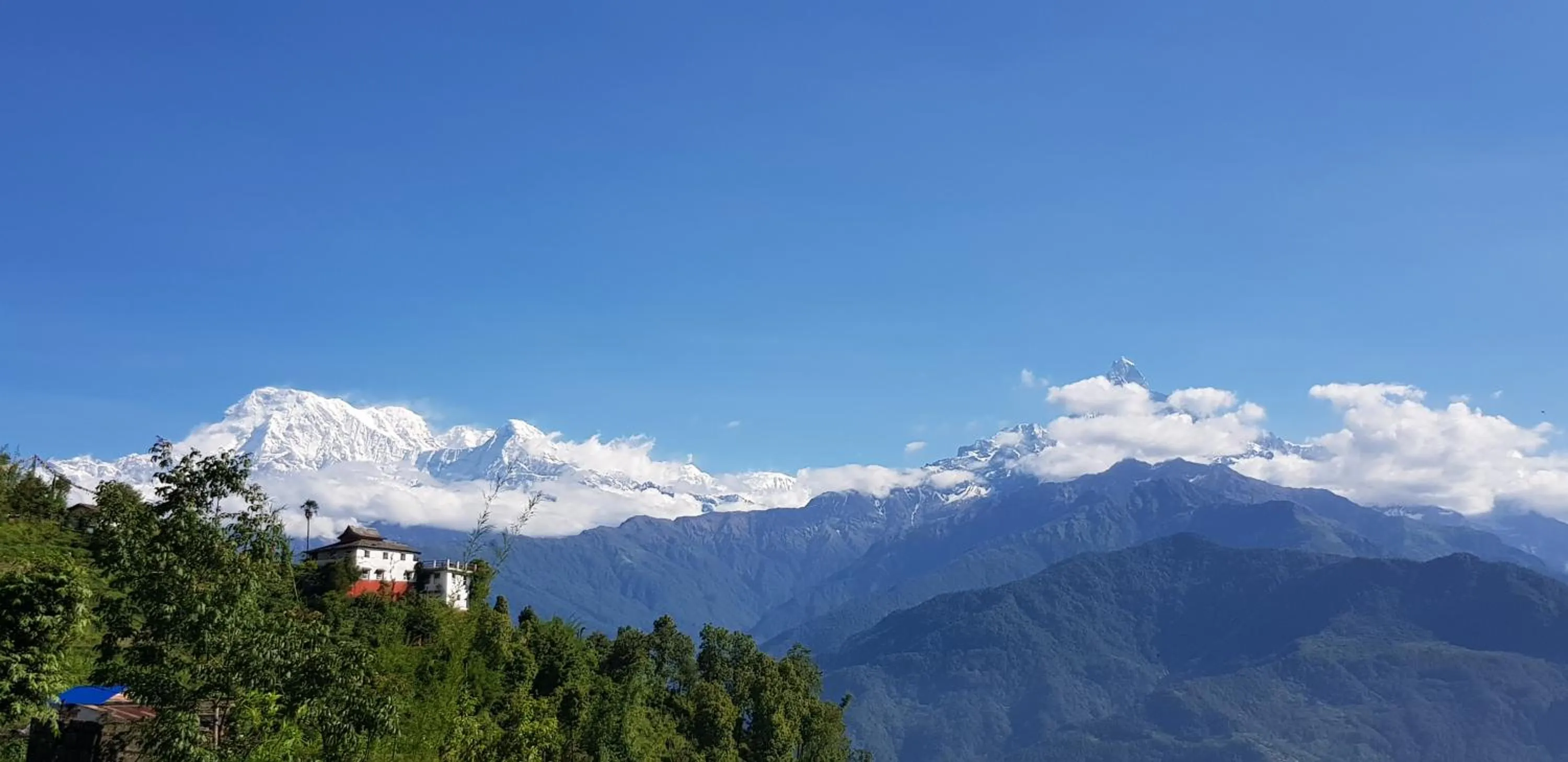 Natural landscape in ES Deurali Resort