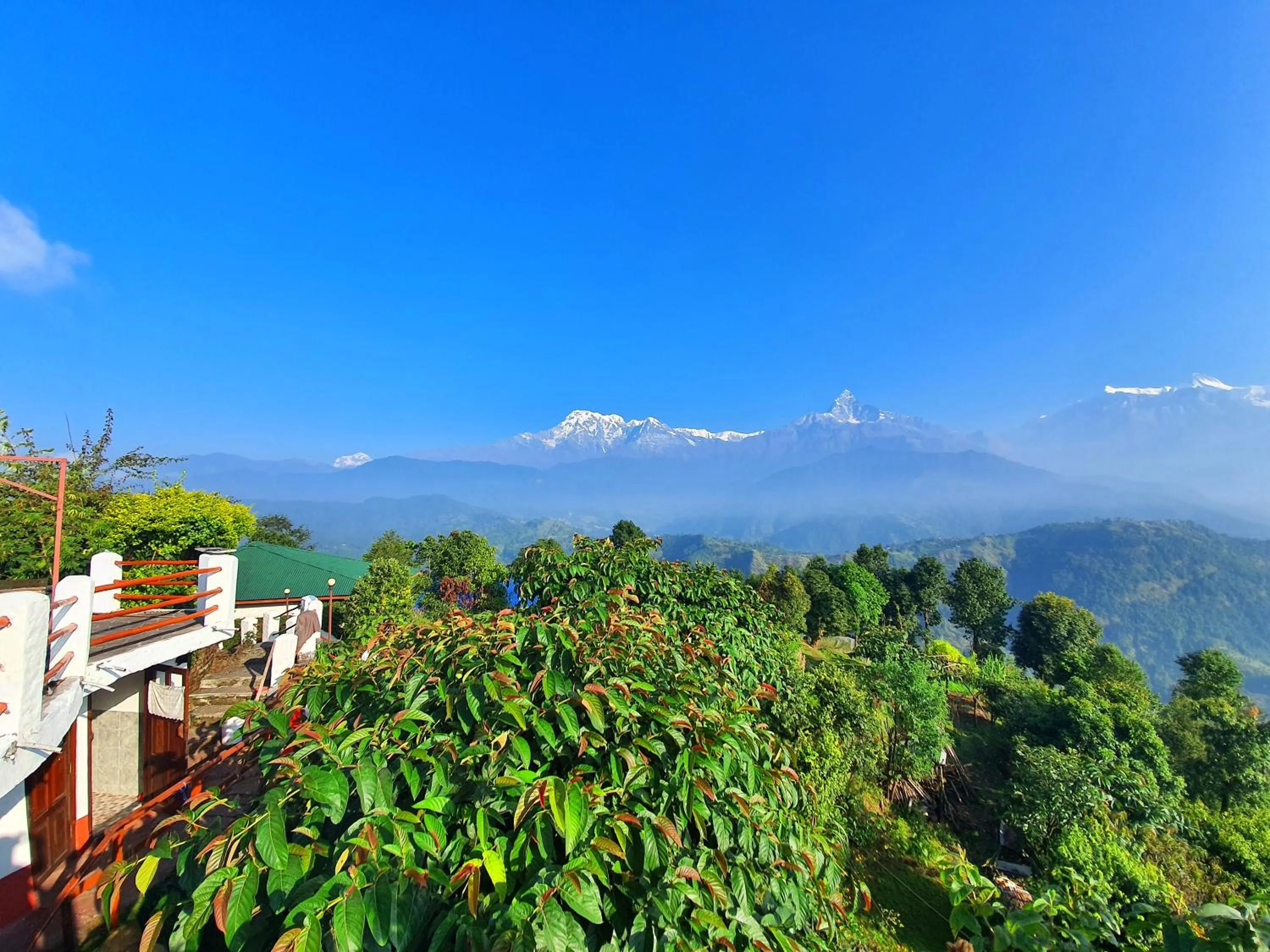 Mountain view in ES Deurali Resort