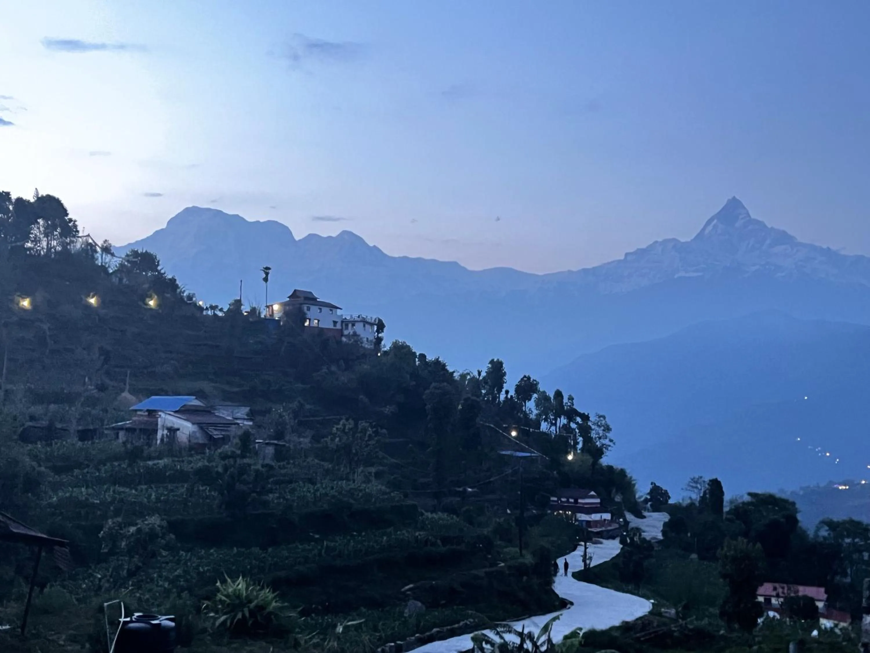 Natural landscape in ES Deurali Resort