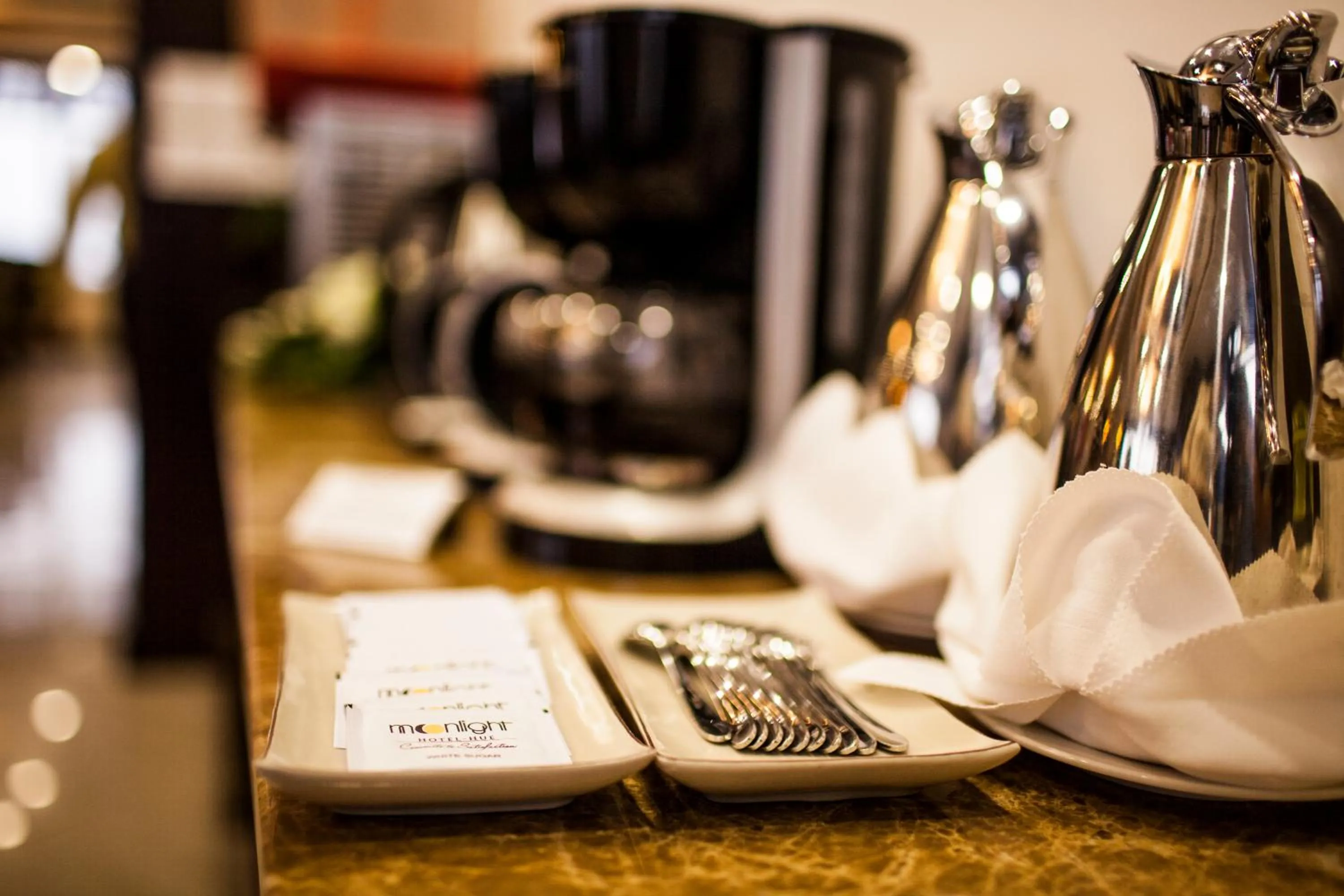 Dining area in Moonlight Hotel Hue
