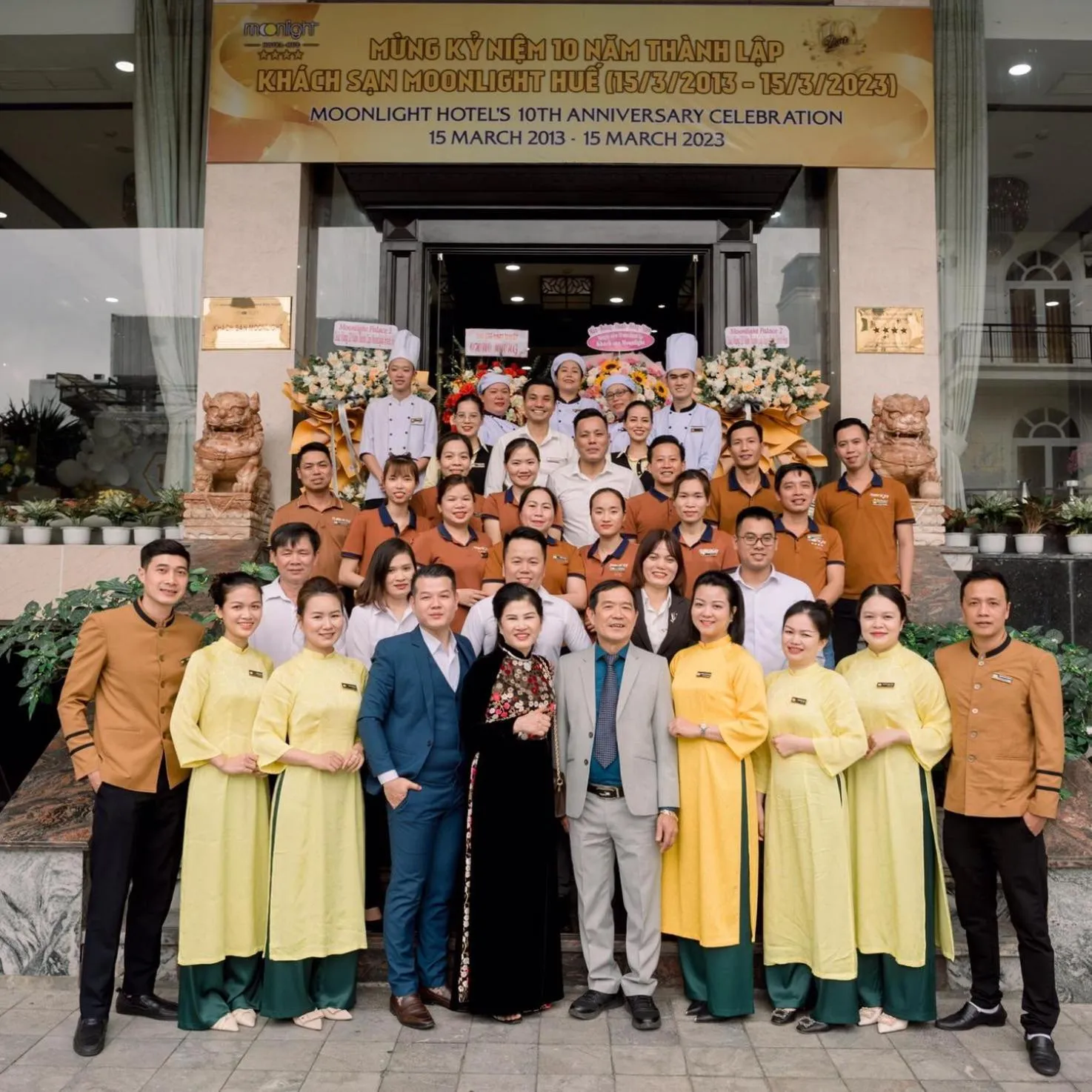 Staff in Moonlight Hotel Hue