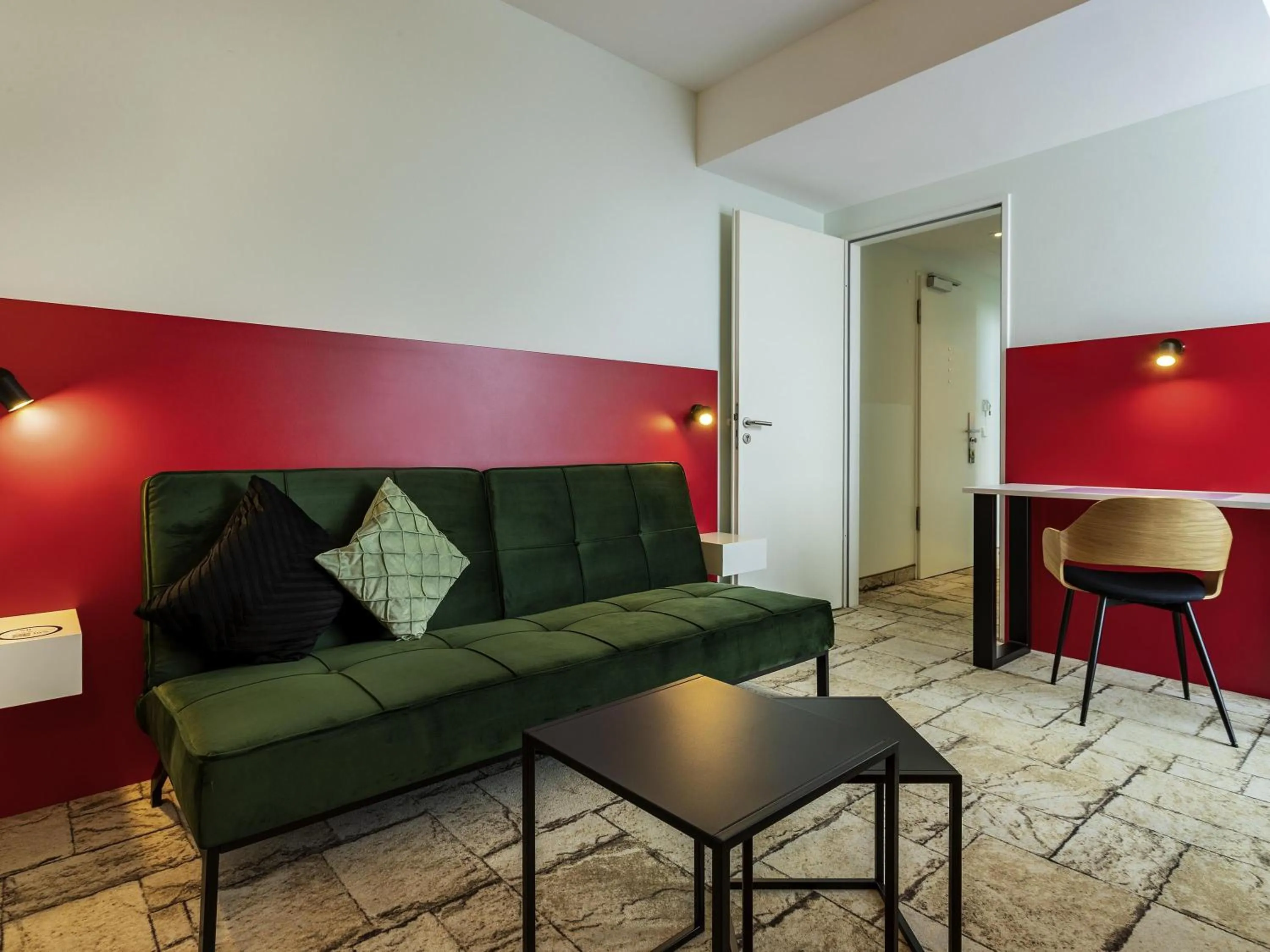 Bedroom in ibis Styles Karlsruhe Ettlingen