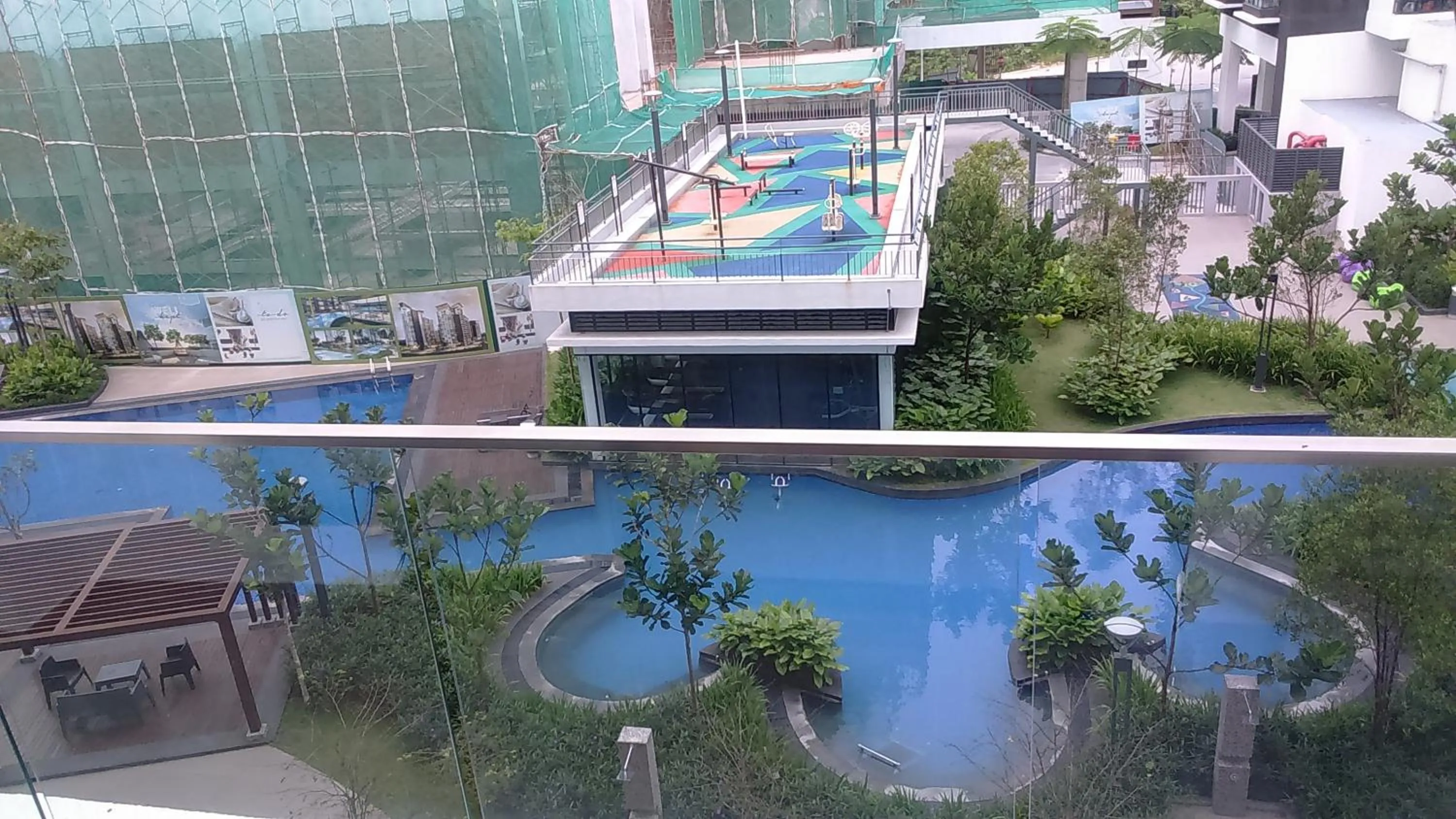 Balcony/Terrace in Holiday Home @ Midhills Genting