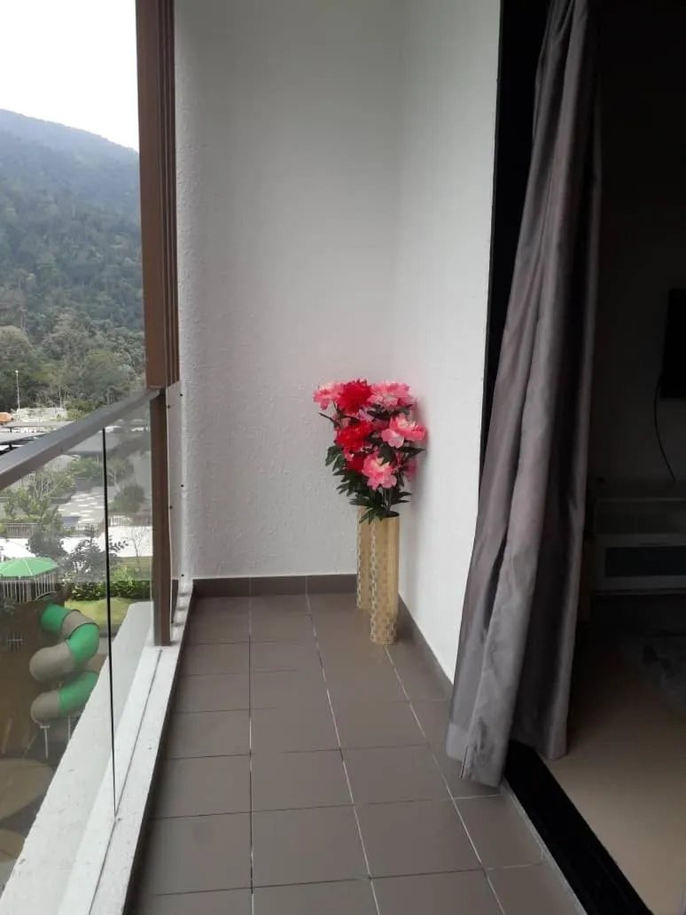Balcony/Terrace in Holiday Home @ Midhills Genting