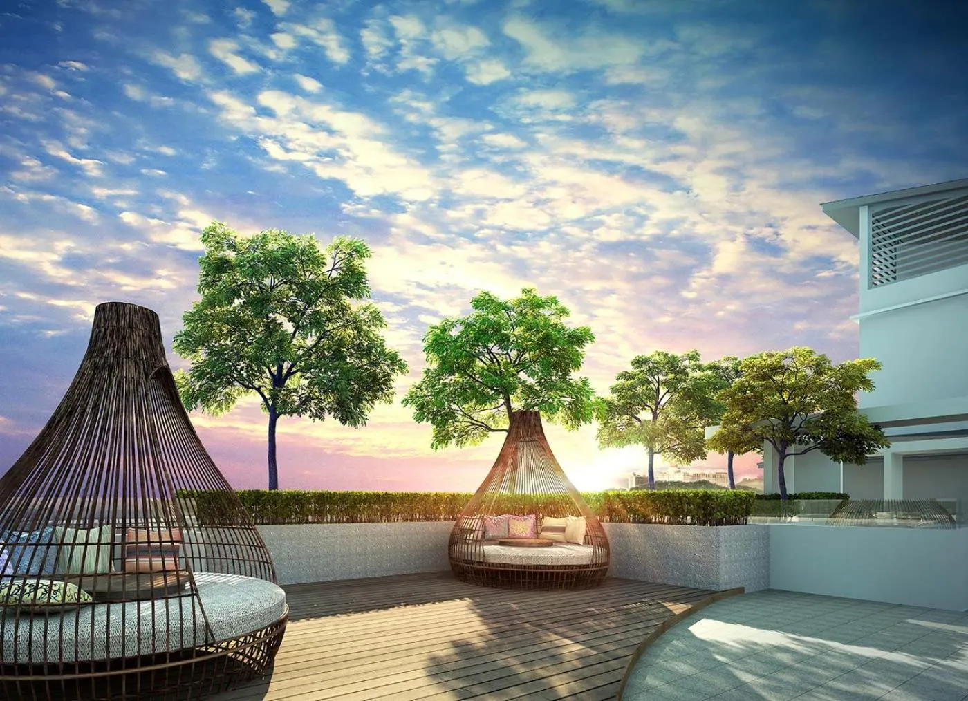 Garden in Holiday Home @ Midhills Genting