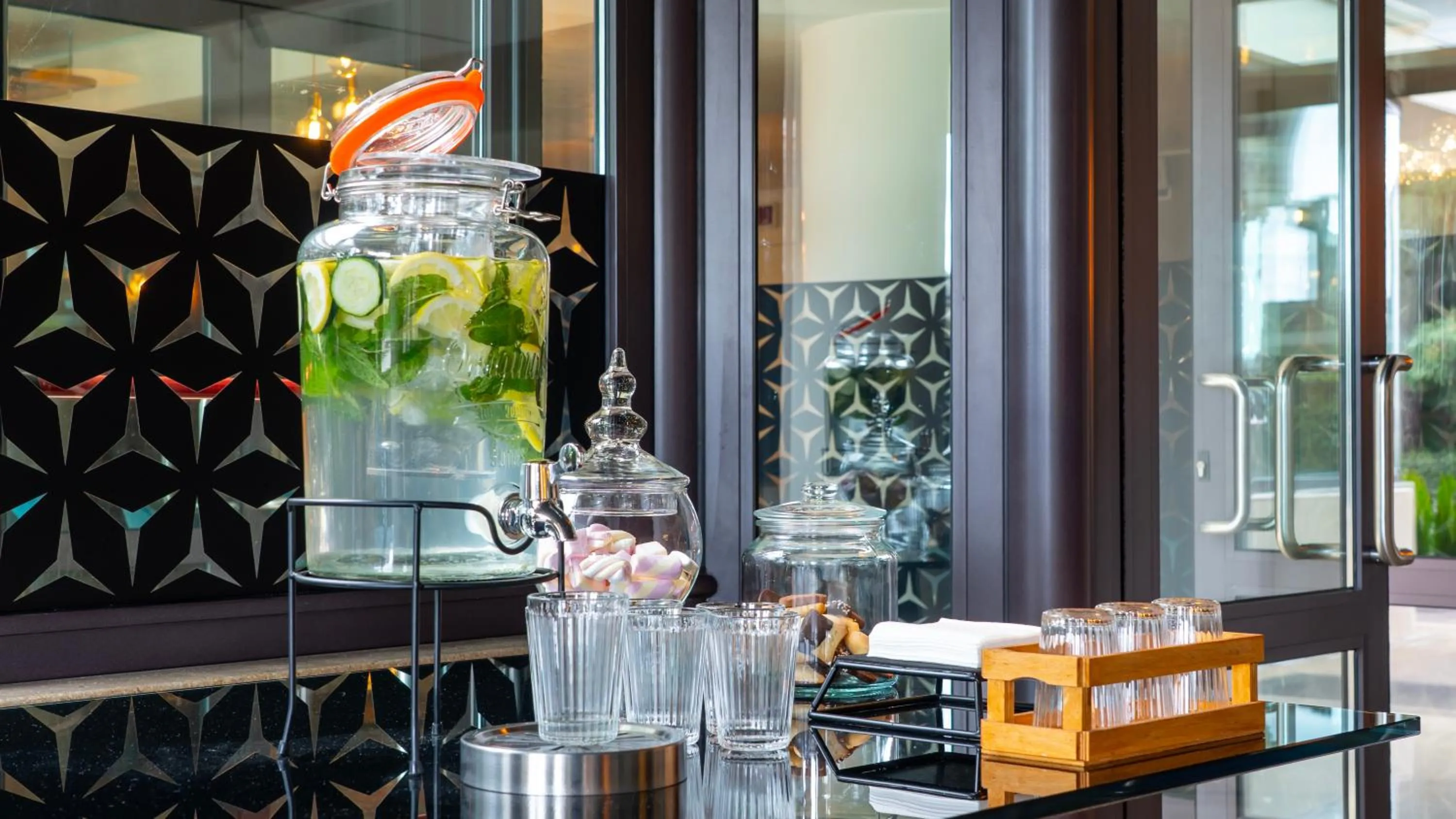 Lobby or reception in Gardone Palace Hotel